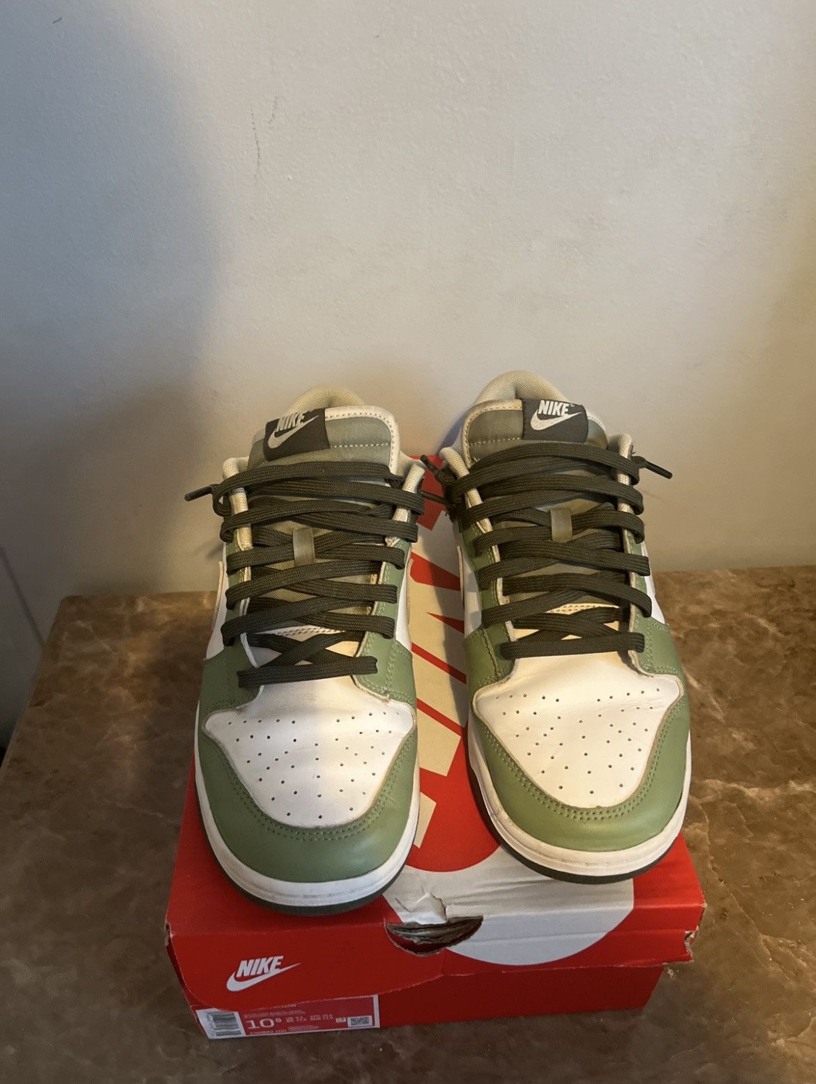 Nike Nike dunks green Size US 10.5 / EU 43-44 - 7 Thumbnail