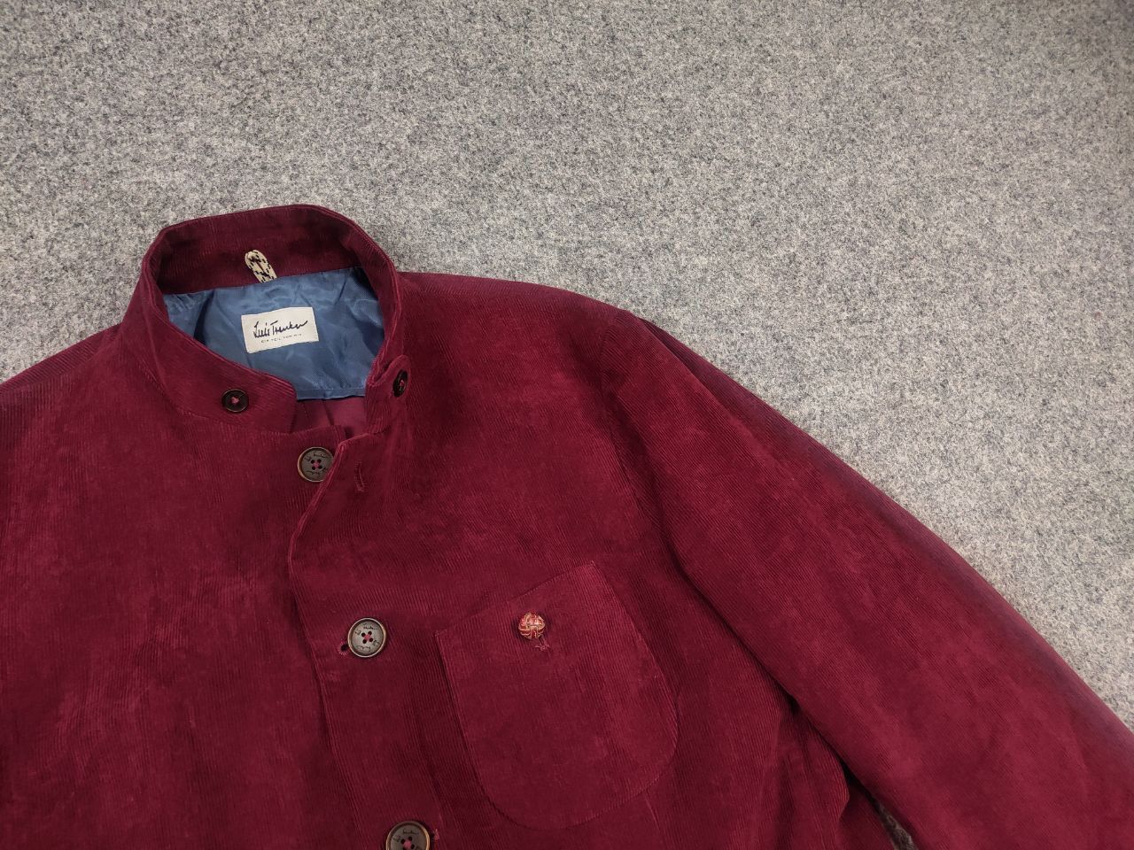 Other Luis Trenker Design Pontoglio Corduroy Button Blazer Jacket Size US L / EU 52-54 / 3 - 5 Thumbnail