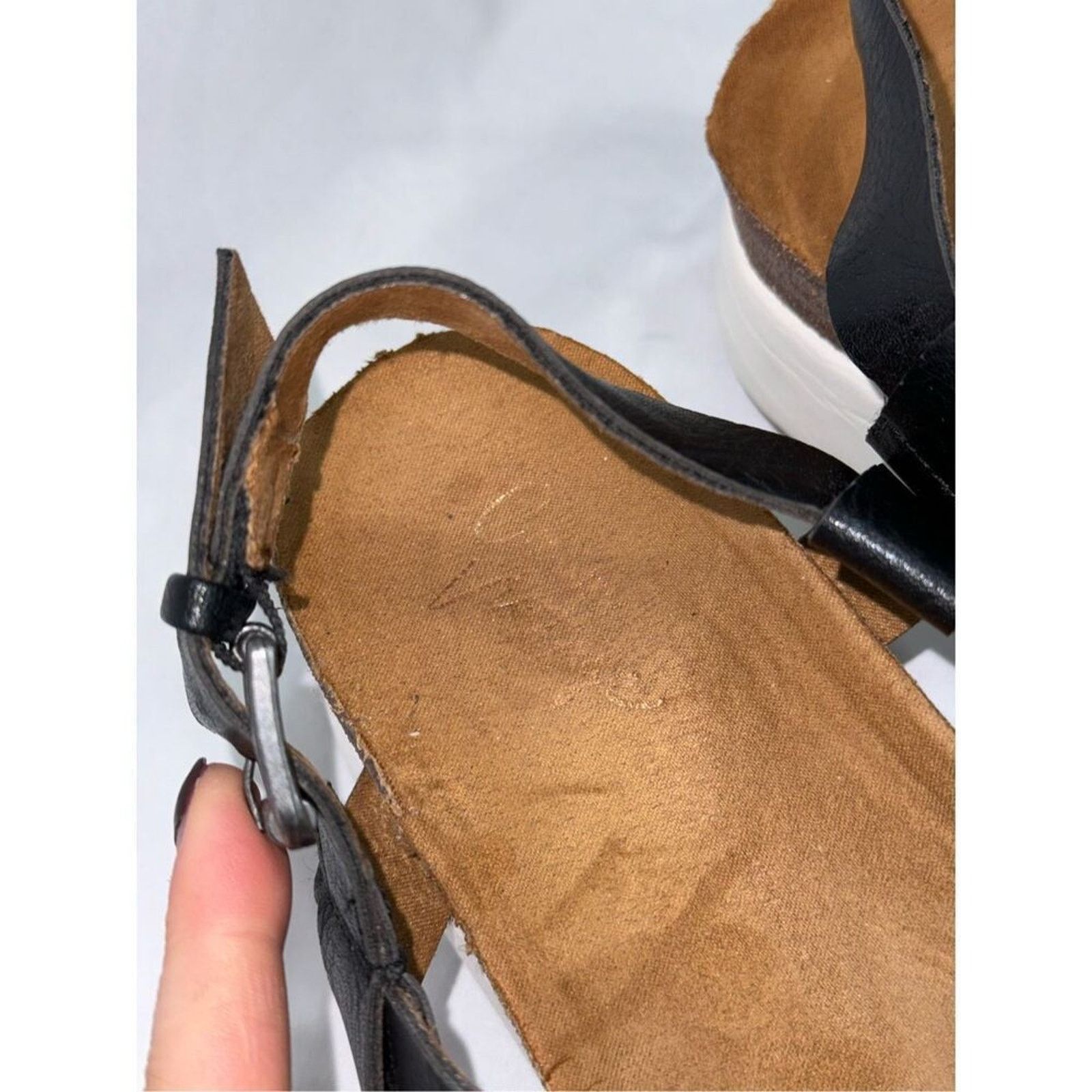 Other Crown Vintage Black Strappy Sandals | Sz 7M Size US 7 / IT 37 - 6 Thumbnail