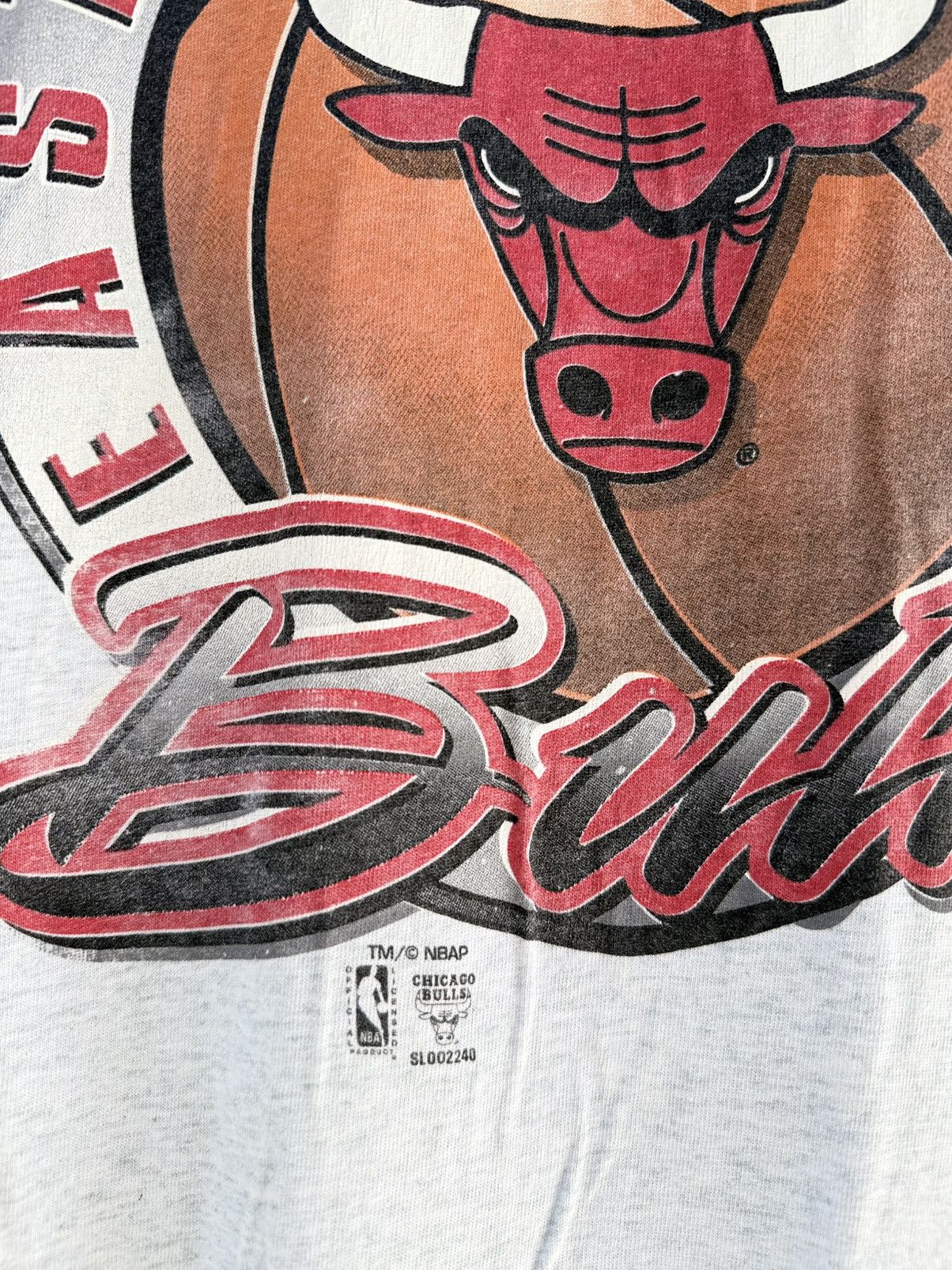 Salem Sportswear Vintage 90s Eastern Conference Chicago Bulls Nba Salem Tee Size US L / EU 52-54 / 3 - 3 Thumbnail