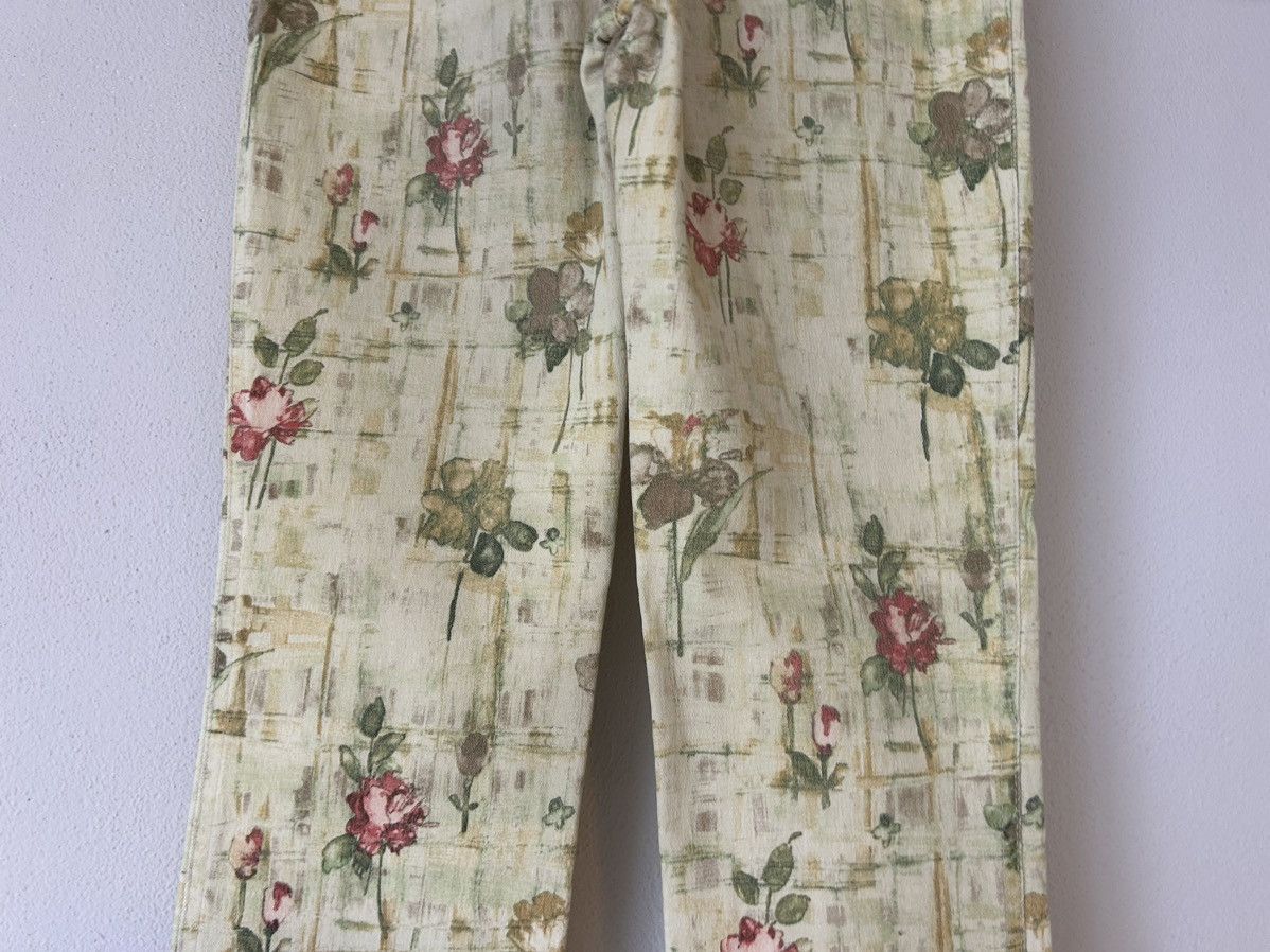 Roberto Cavalli Vintage Floral Print Cavalli Jeans - Size 27 Size 27" / US 4 / IT 40 - 9 Thumbnail