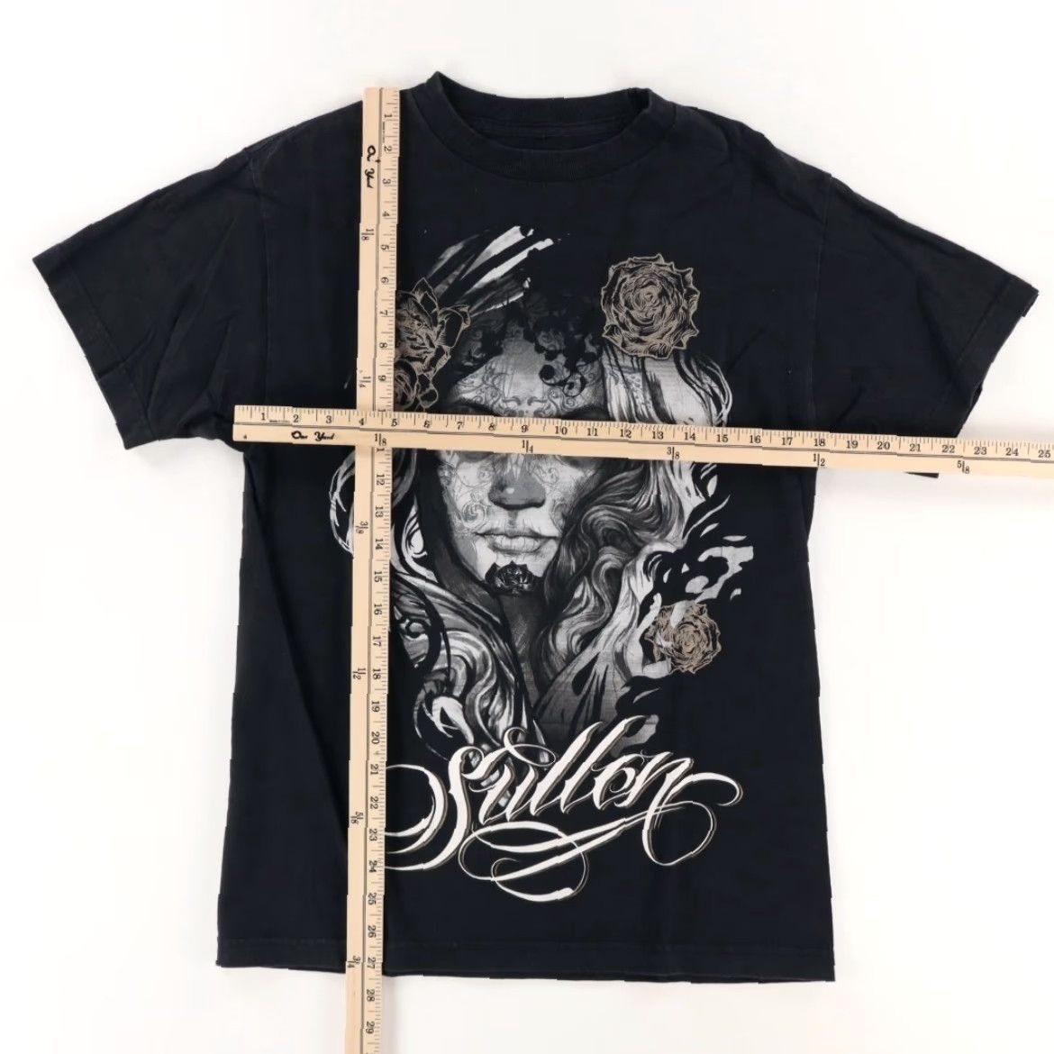Vintage Sullen Art Collective Solid T-Shirt Black Men's M | Shirt | Mens | M | Black | Solid | Cotton | Short Sleeve | Crew Neck Size US M / EU 48-50 / 2 - 3 Thumbnail
