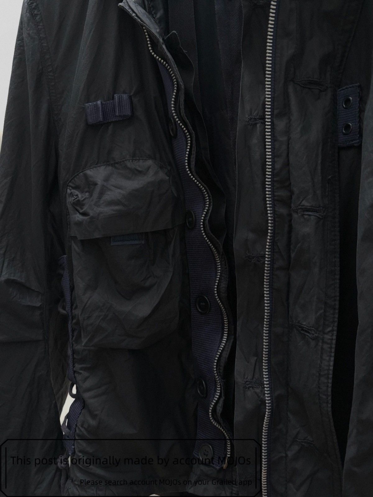 Helmut Lang Sz 46 Helmut Lang 00SS Flak Tactic Jacket mojos1154 Size US S / EU 44-46 / 1 - 6 Thumbnail