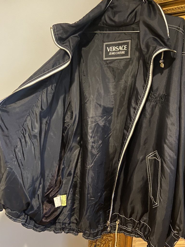 Versace Vintage Windbreaker Jacket Size US XL / EU 56 / 4 - 13 Thumbnail