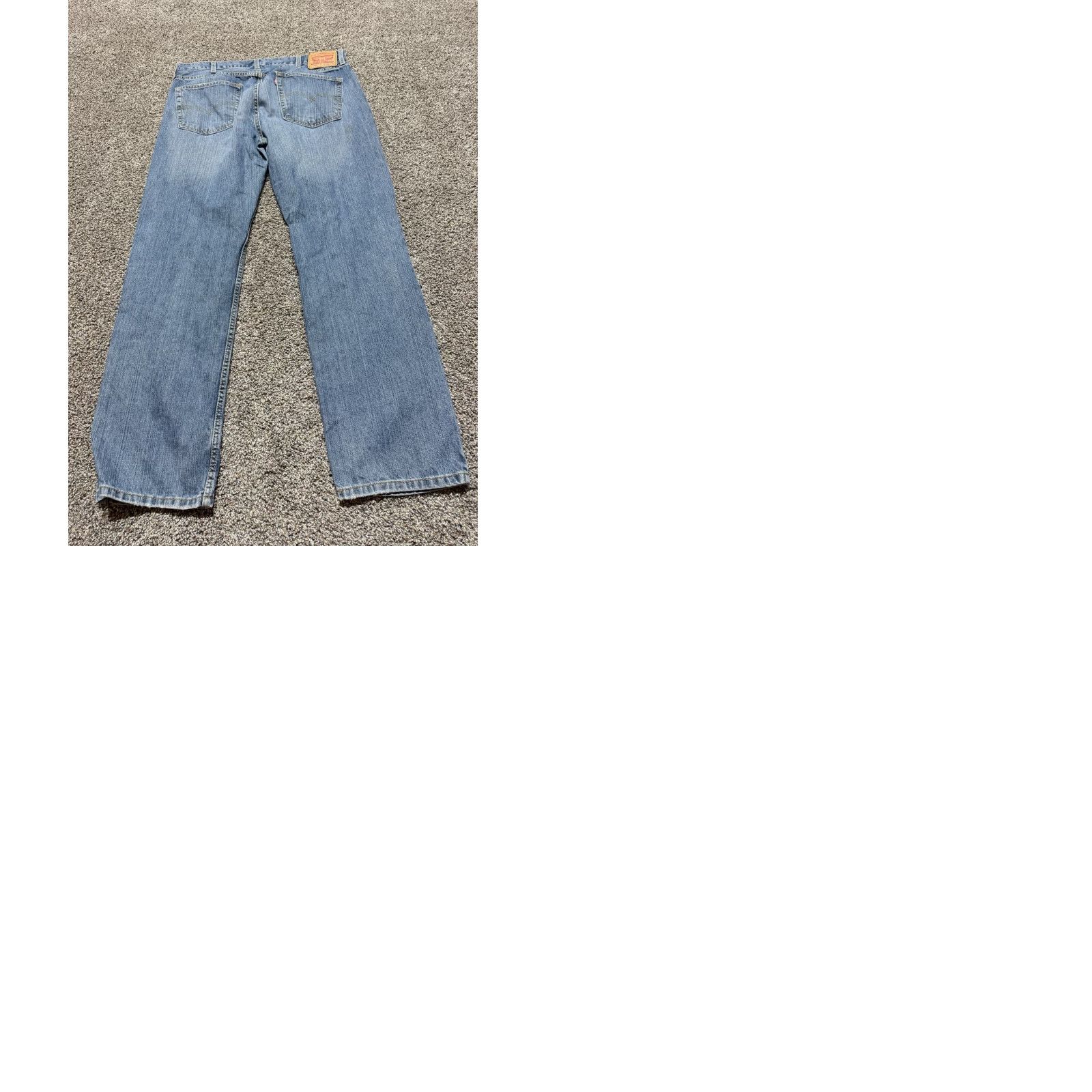 Levi's Levi’s 559 Relaxed Straight Jeans Men 38 Blue Denim 38X32 100% Cotton Regular Waist 5-Pocket Brand Levi's Size US 38 / EU 54 - 9 Thumbnail