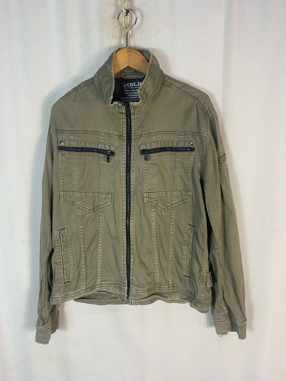 Other Scot union made workers zipper jacket Size US M / EU 48-50 / 2 - 1 Thumbnail