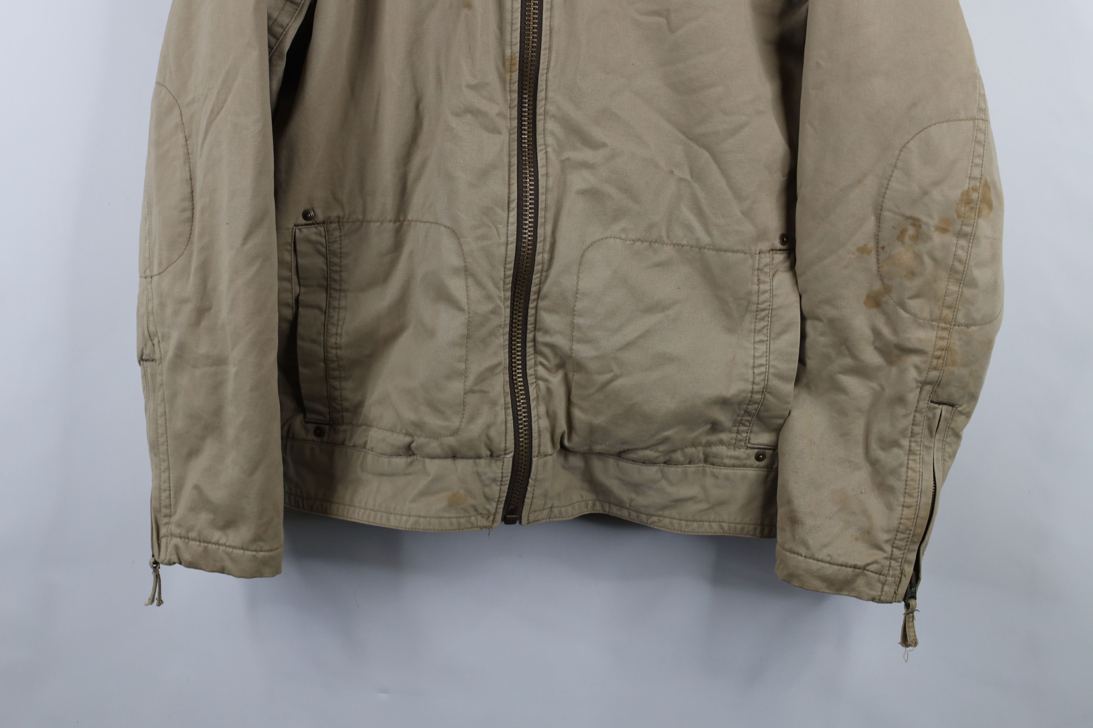 Aeropostale × Vintage Vintage 90s Y2K Aeropostale Quilted Military Field Jacket Size US M / EU 48-50 / 2 - 3 Thumbnail