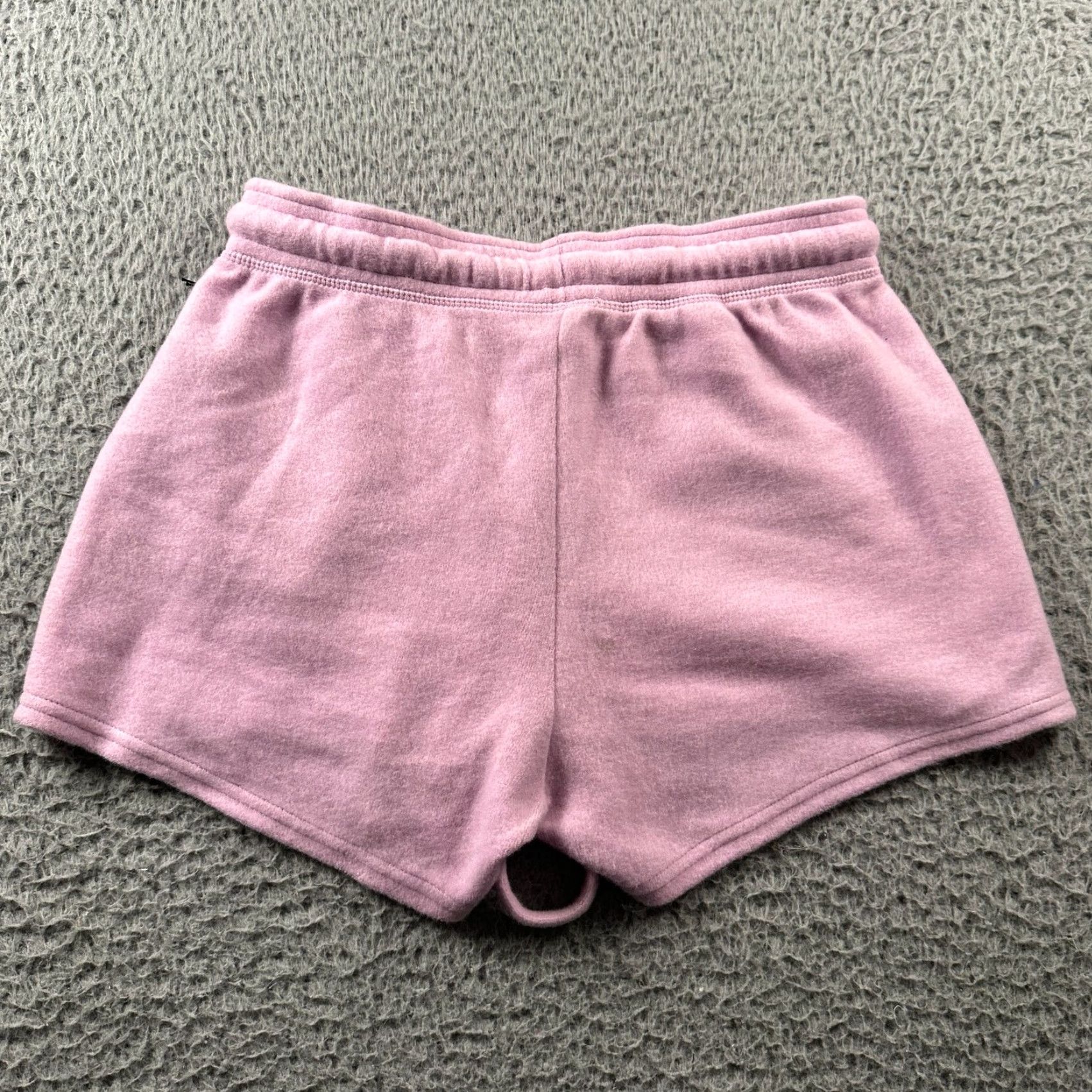 Vintage Bella Canvas Shorts Womens M Lilac Signature Sueded Fleece Drawstring Pockets NWT Size 32" / US 10 / IT 46 - 5 Thumbnail