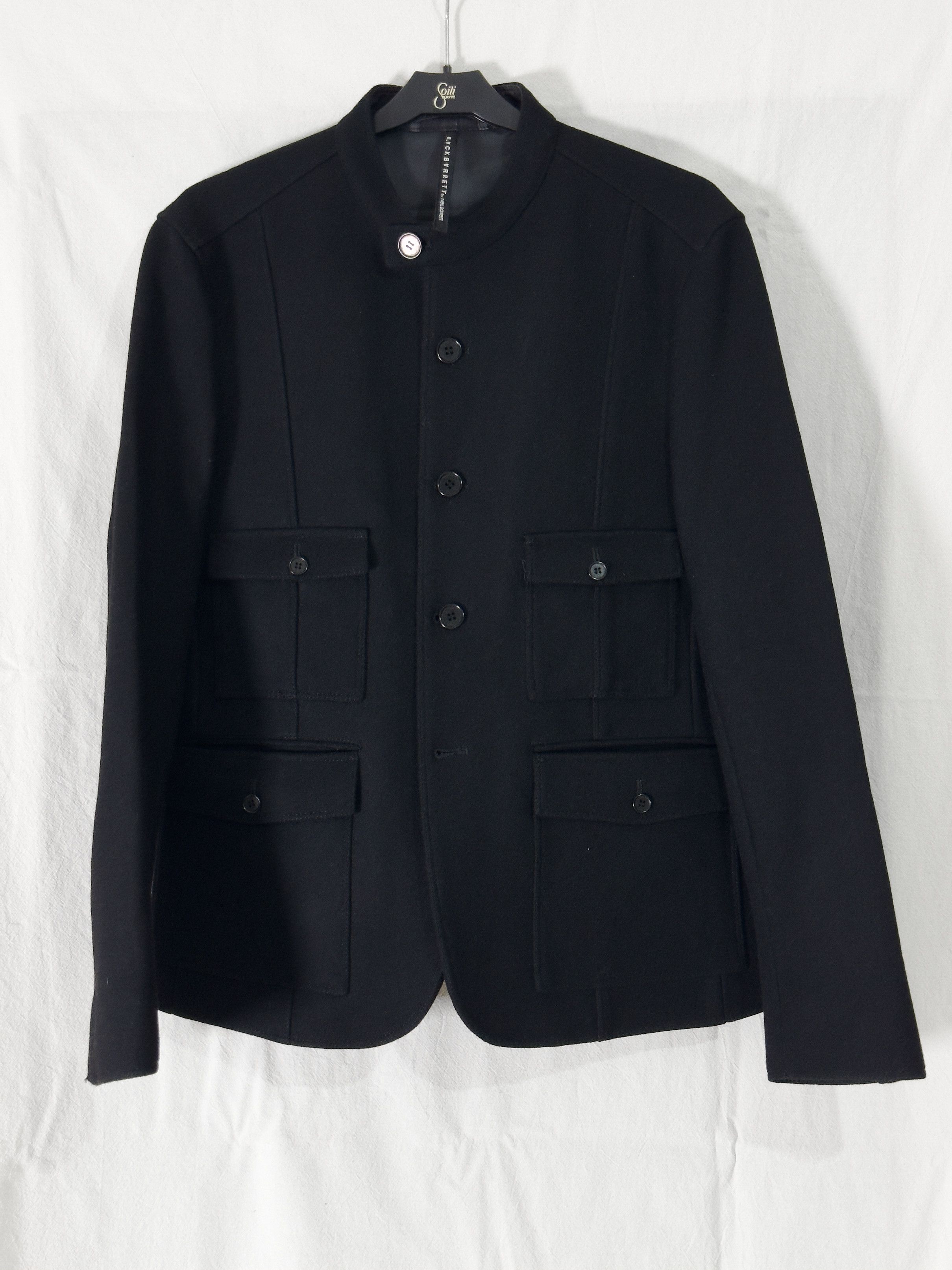 Neil Barrett BLACKBARRETT by Neil Barrett wool short jacket Size US S / EU 44-46 / 1 - 3 Thumbnail