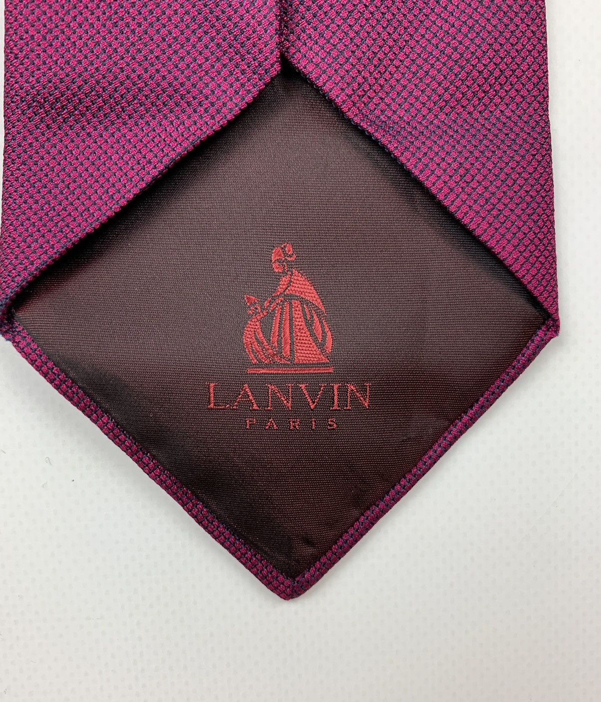 Lanvin Lanvin Paris Silk Tie Size ONE SIZE - 2 Thumbnail