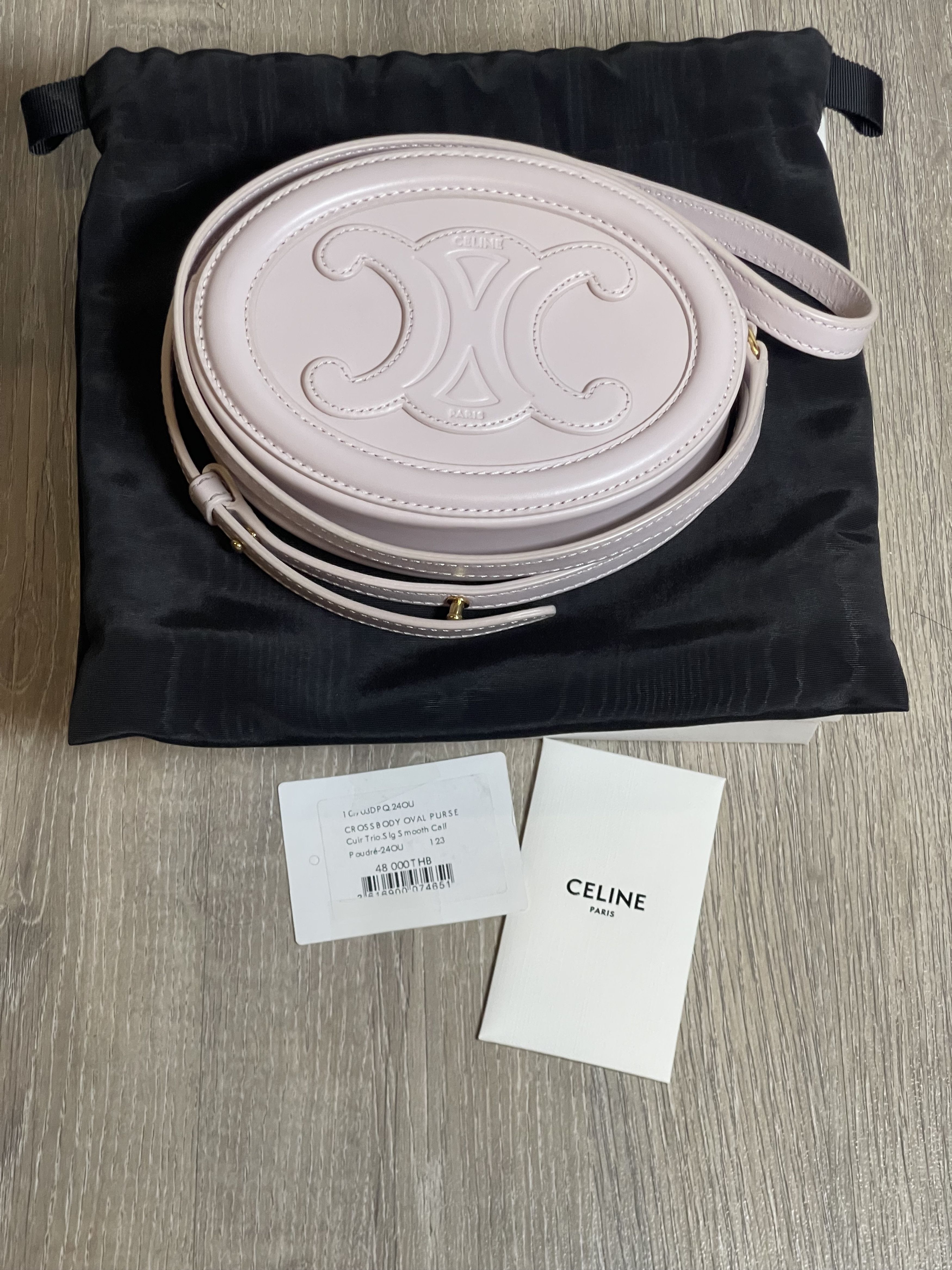 Celine Celine Crossbody Oval Purse Cuir Triomphe Size ONE SIZE - 3 Thumbnail