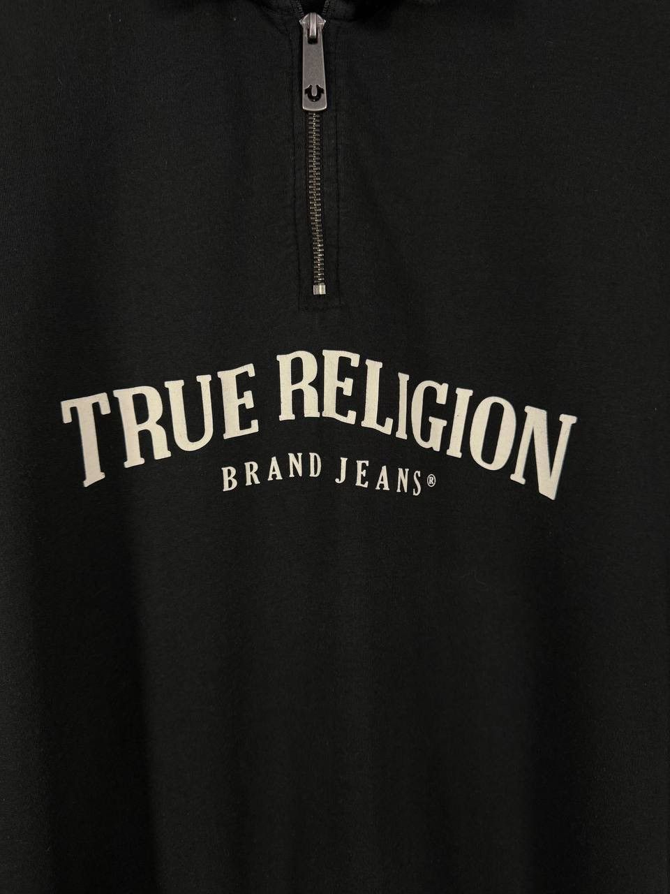 True Religion True Religion designer center logo zip polo tee Size US XXL / EU 58 / 5 - 3 Thumbnail