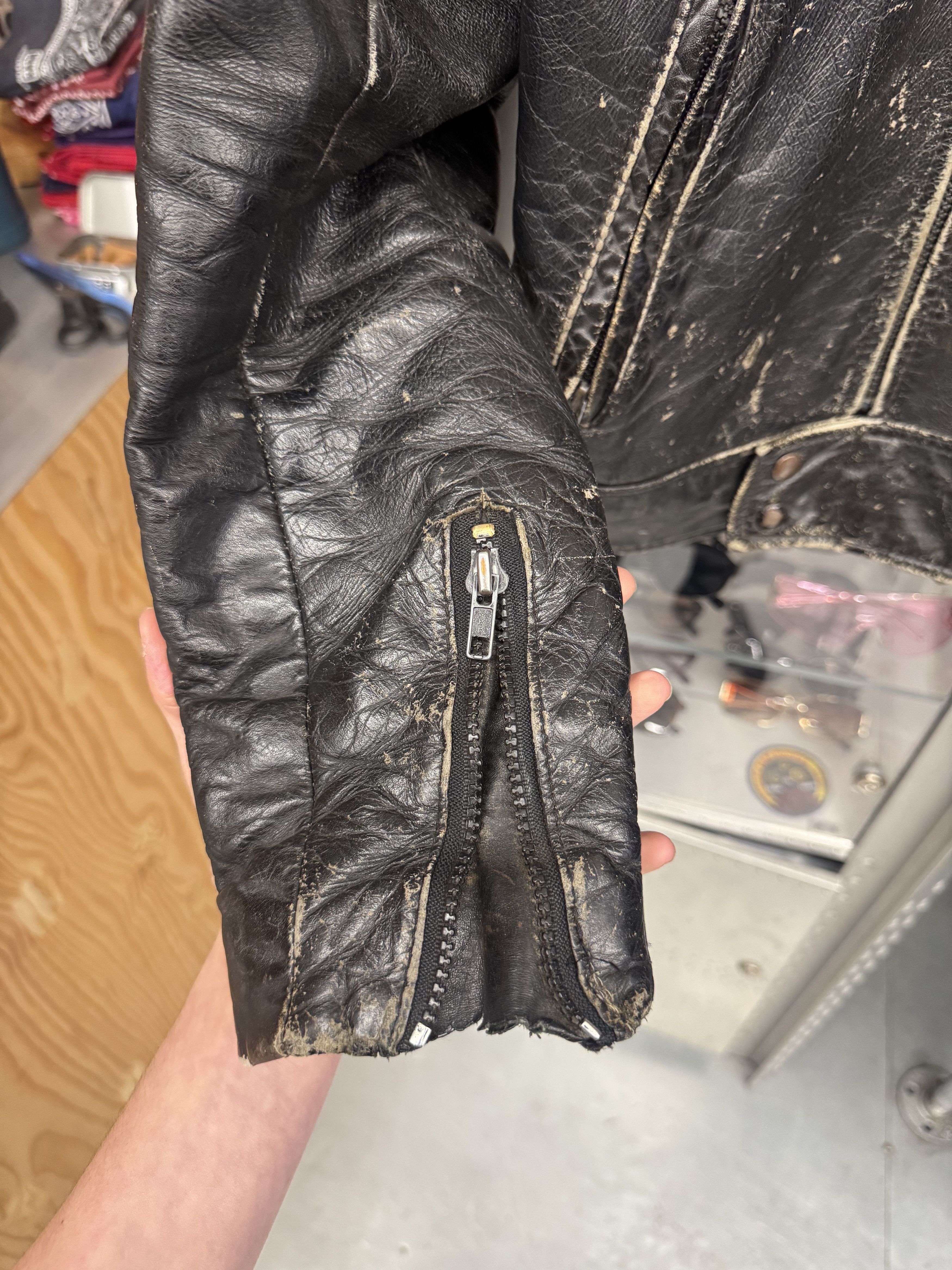 Other Vintage Leather Jacket Size US M / EU 48-50 / 2 - 6 Thumbnail