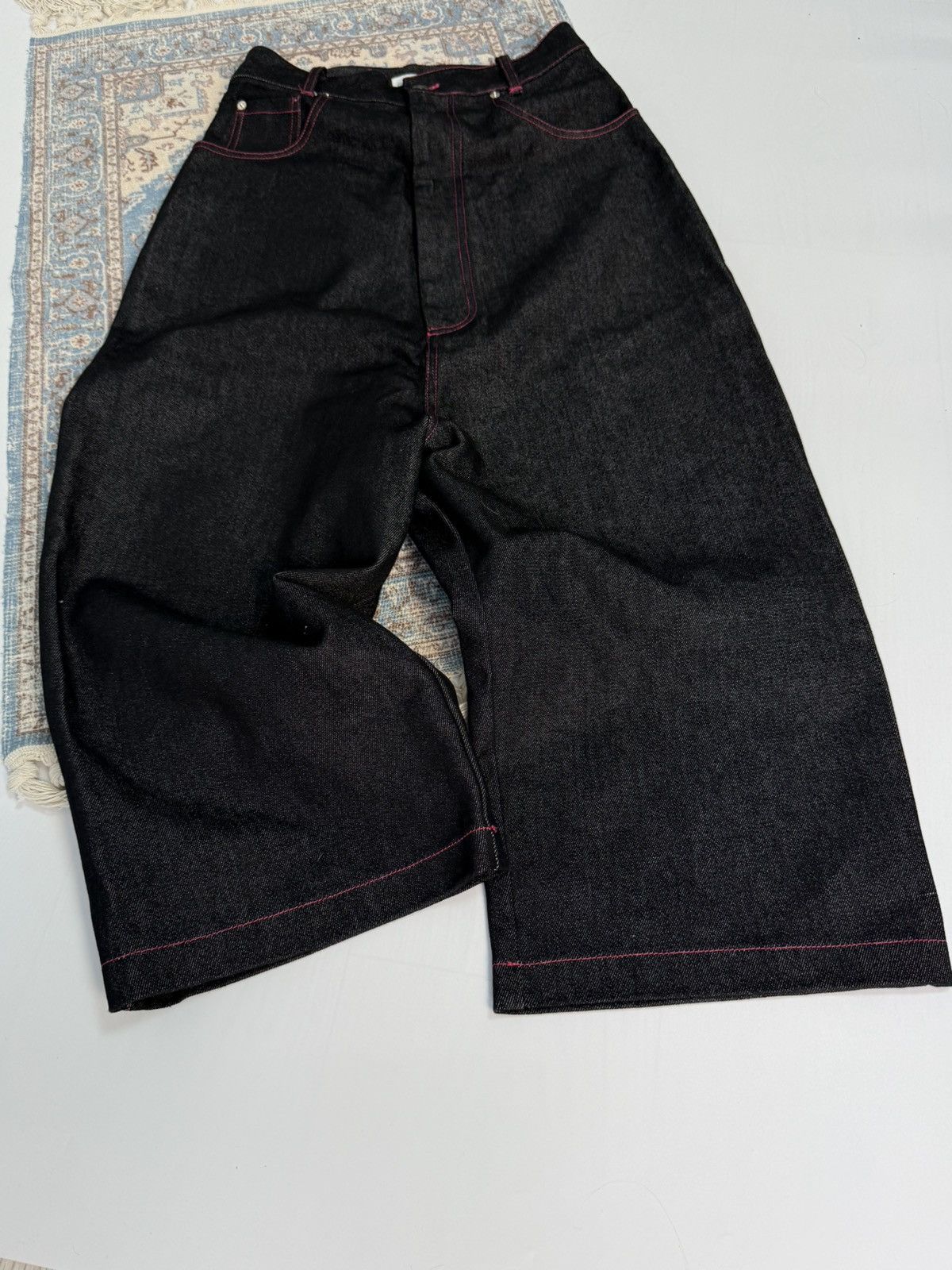 Vaquera Vaquera SS 2019 Baggy Oversized Denim Pants Size US 29 - 6 Thumbnail
