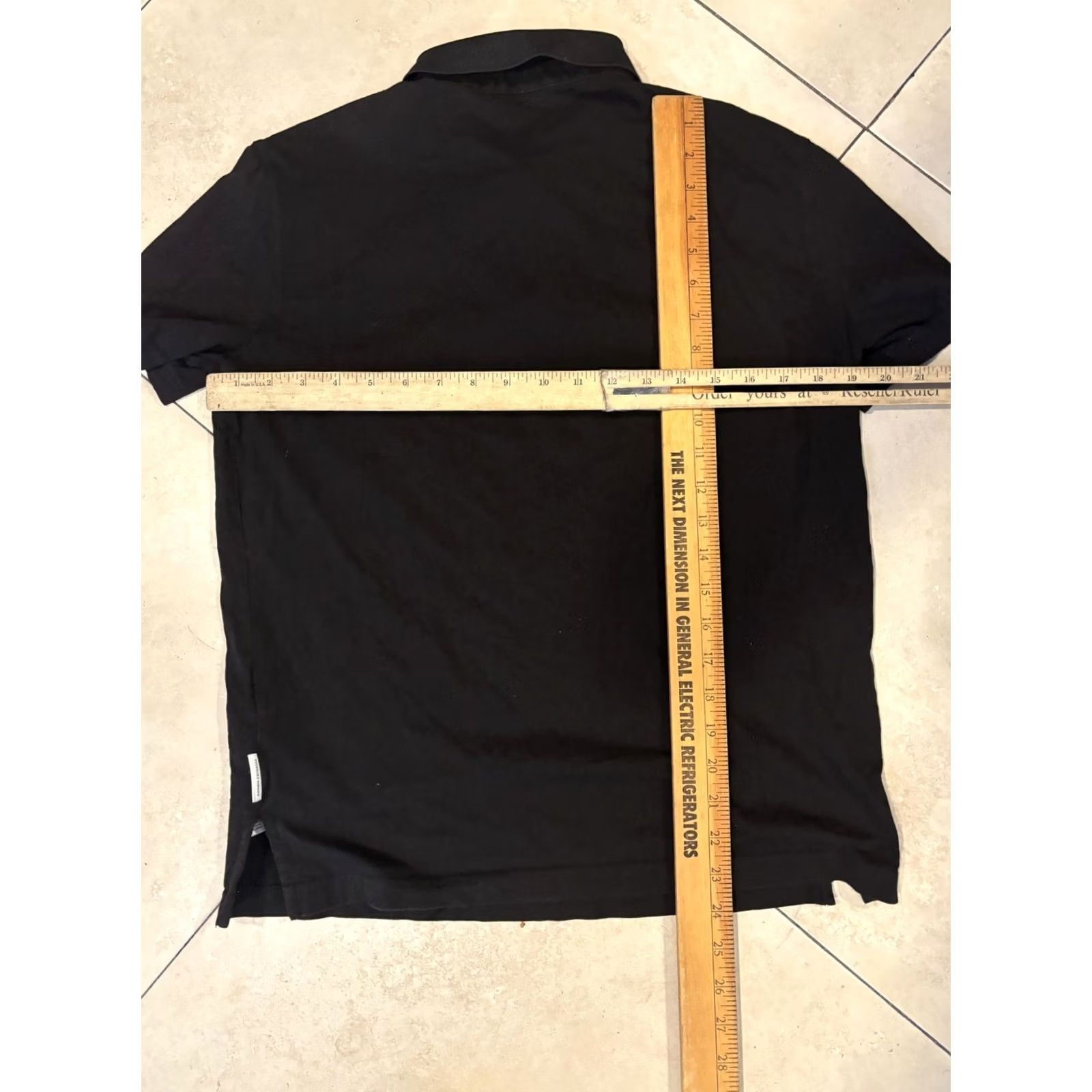 Armani Exchange Armani Exchange Polo Shirt Mens M Black Logo Patch Short Sleeve Casual Size US M / EU 48-50 / 2 - 5 Thumbnail