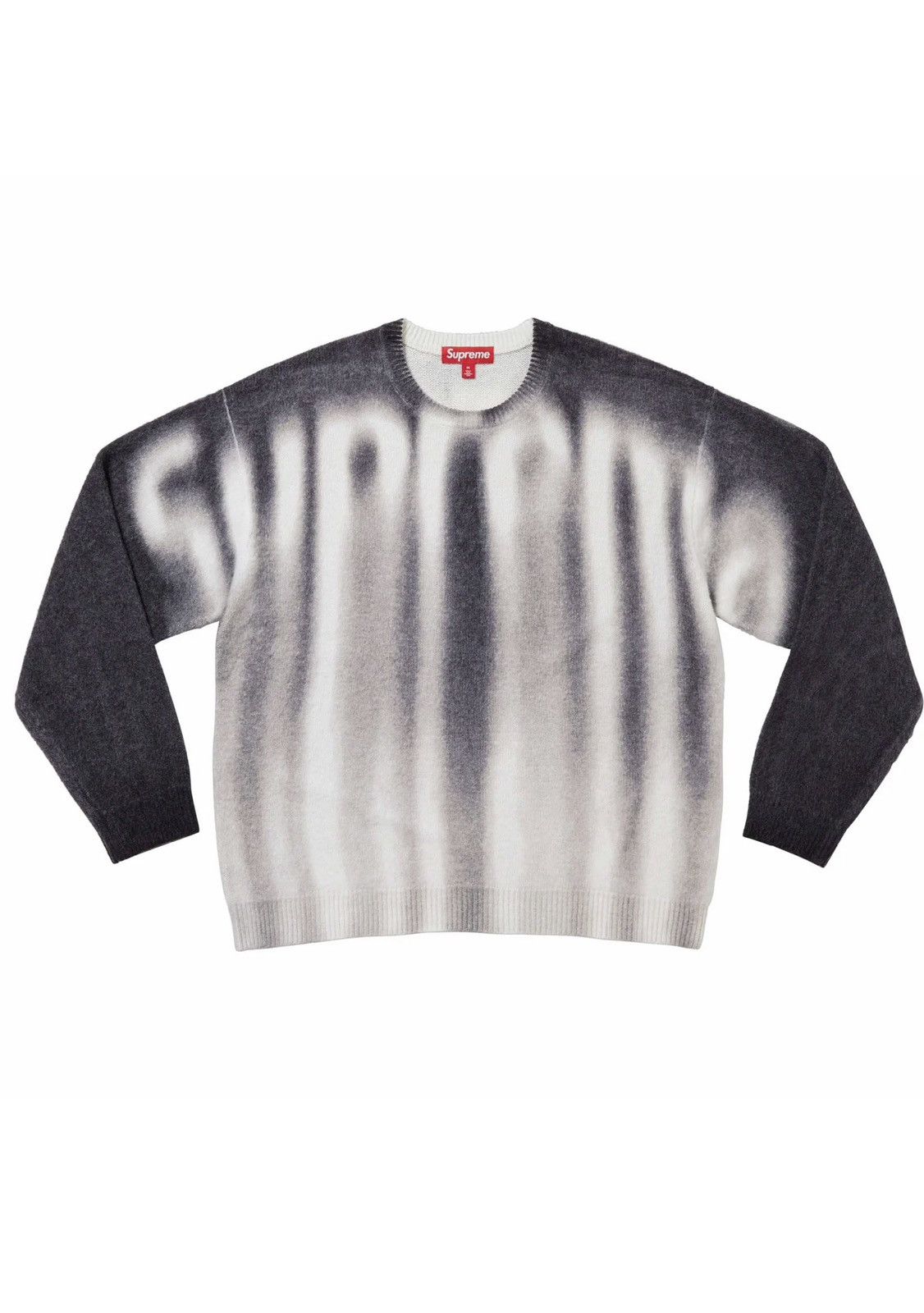 Supreme Supreme Blurred Logo Sweater | Grailed