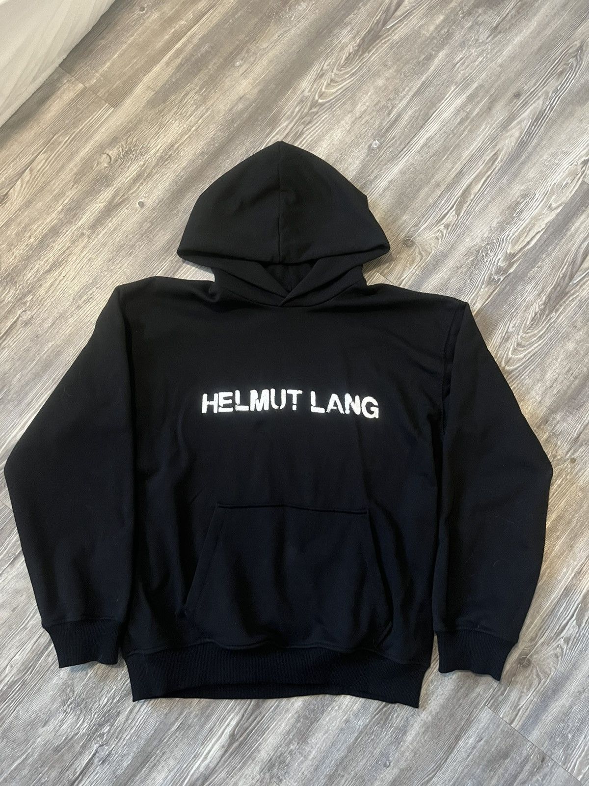 Helmut Lang Helmut Lang Stencil Logo Hoodie Size US M / EU 48-50 / 2 - 1 Thumbnail