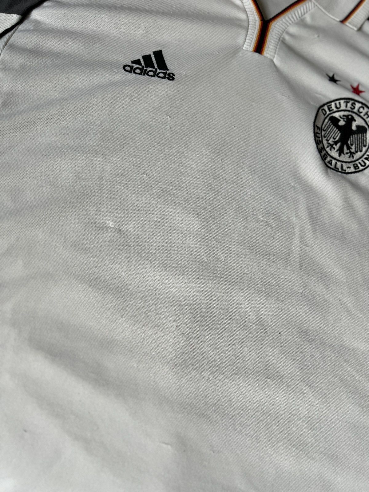 Adidas × Vintage Adidas Deutscher Fussball Bund 2000-2001 Home Jersey Vintage Size US L / EU 52-54 / 3 - 10 Thumbnail