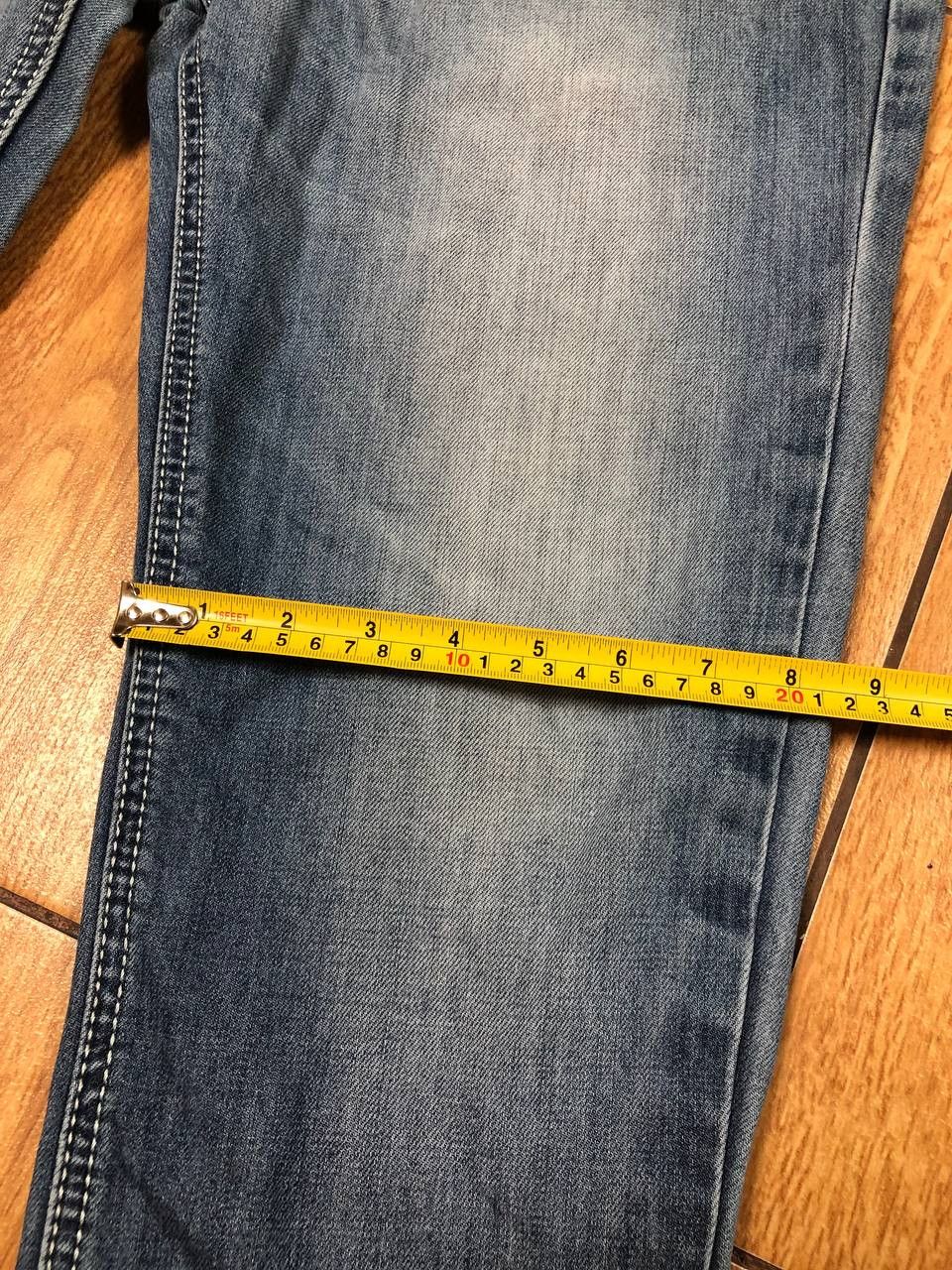Diesel × Japanese Brand Crazy Crash Dirty Baggy Faded Jean Japan Avant Garde Style Size US 36 / EU 52 - 5 Thumbnail