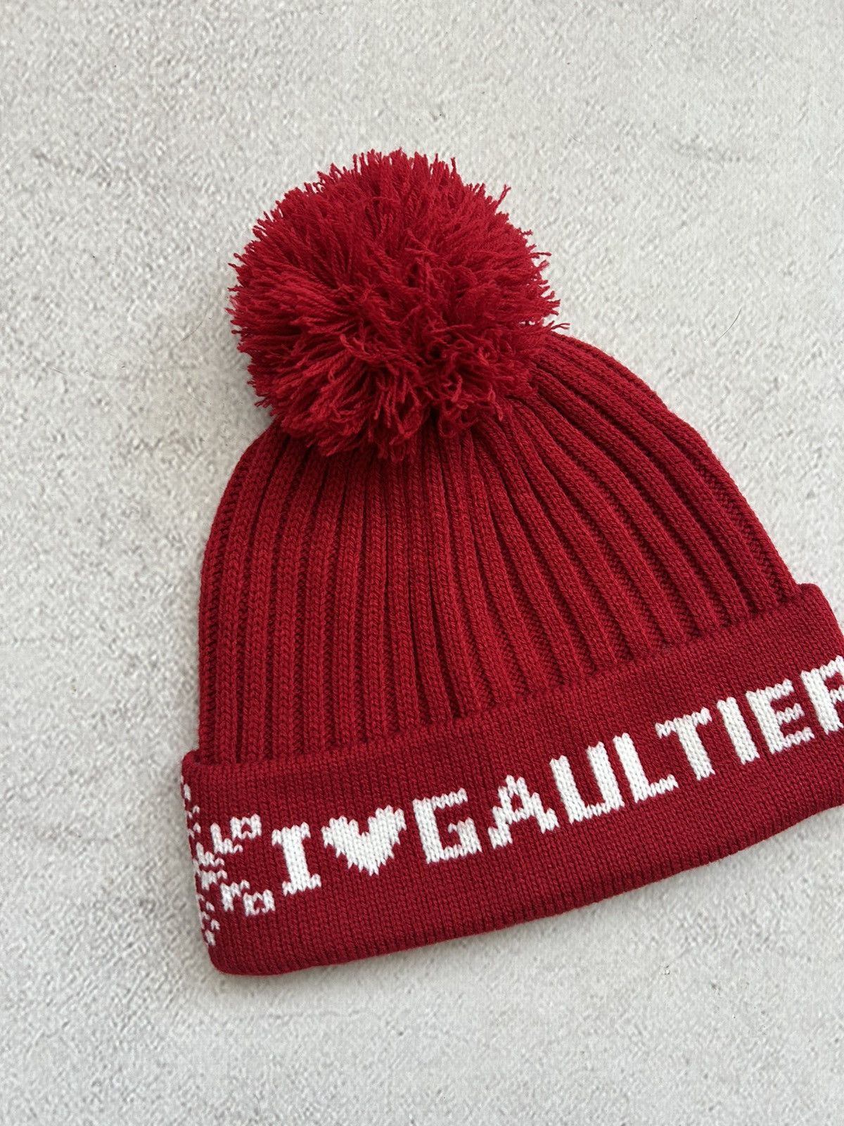 Jean Paul Gaultier Jean Paul Gaultier "I Love Gaultier" Vintage Luxury hat Size ONE SIZE - 3 Thumbnail