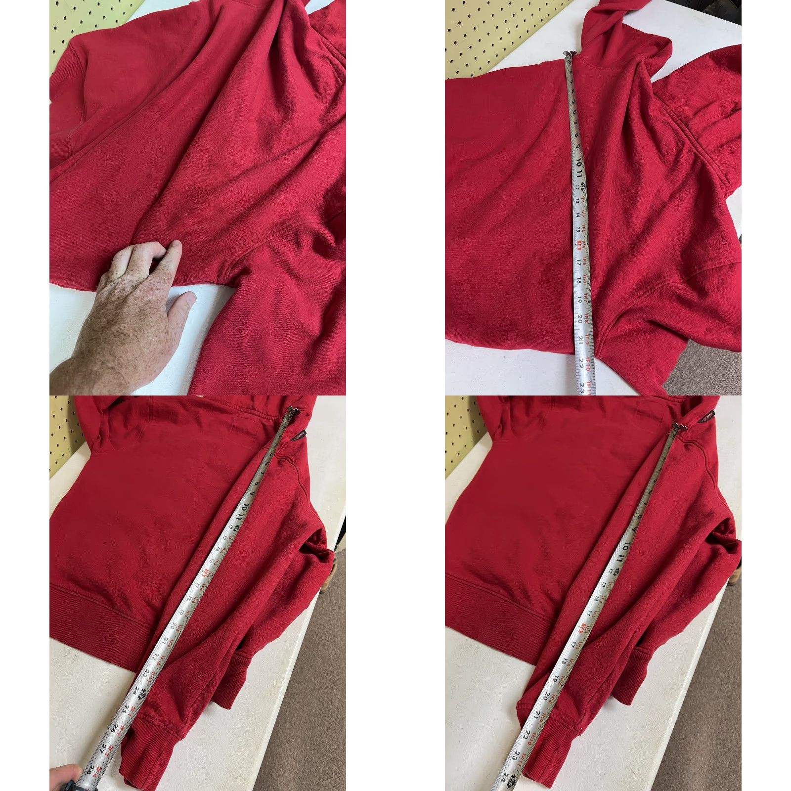 Vintage DE KRYPTIC Space Jam Tune Squad Hoodie Sweatshirt Bunny Dark Spots L Red Cotton Pullover Mens Hoodie Size US L / EU 52-54 / 3 - 8 Thumbnail