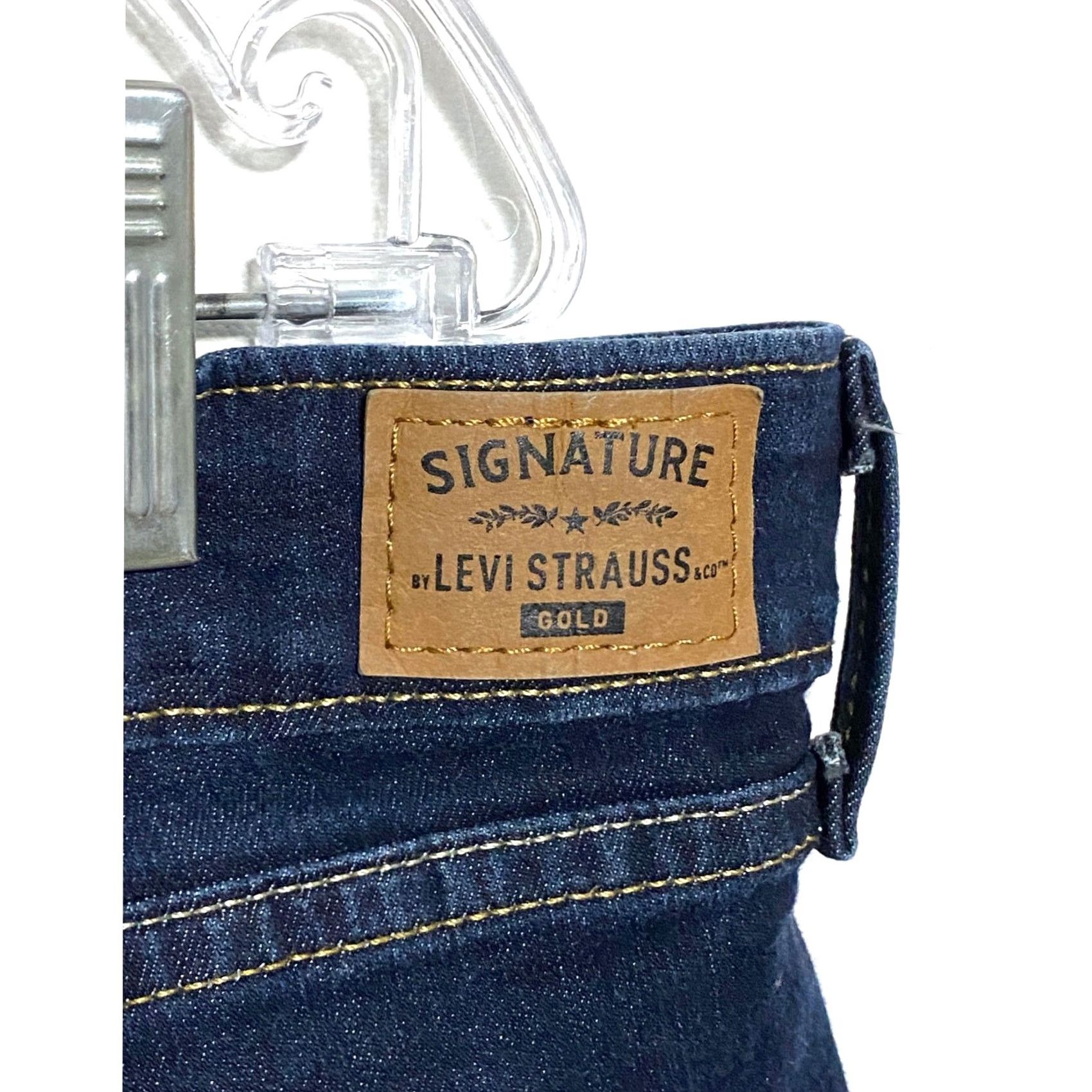 Vintage VINTAGE Levi Strauss Signature Gold Mid Rise Bootcut Jeans Womens 38x30.5 Blue Size 26" / US 2 / IT 38 - 5 Thumbnail