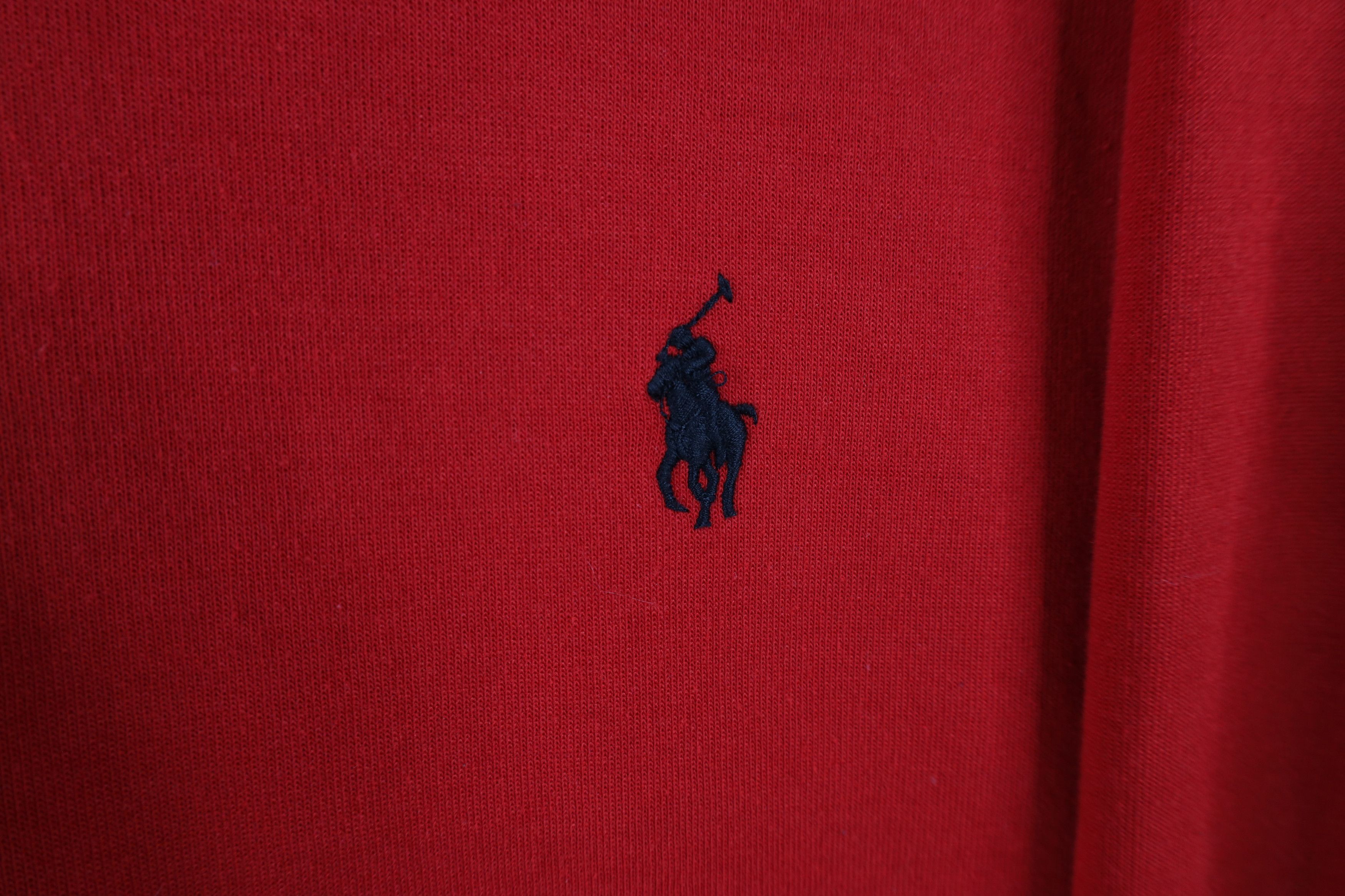 Ralph Lauren × Vintage Ralph Lauren Cotton Touch Snap Button Pullover Sweater Size US L / EU 52-54 / 3 - 4 Thumbnail