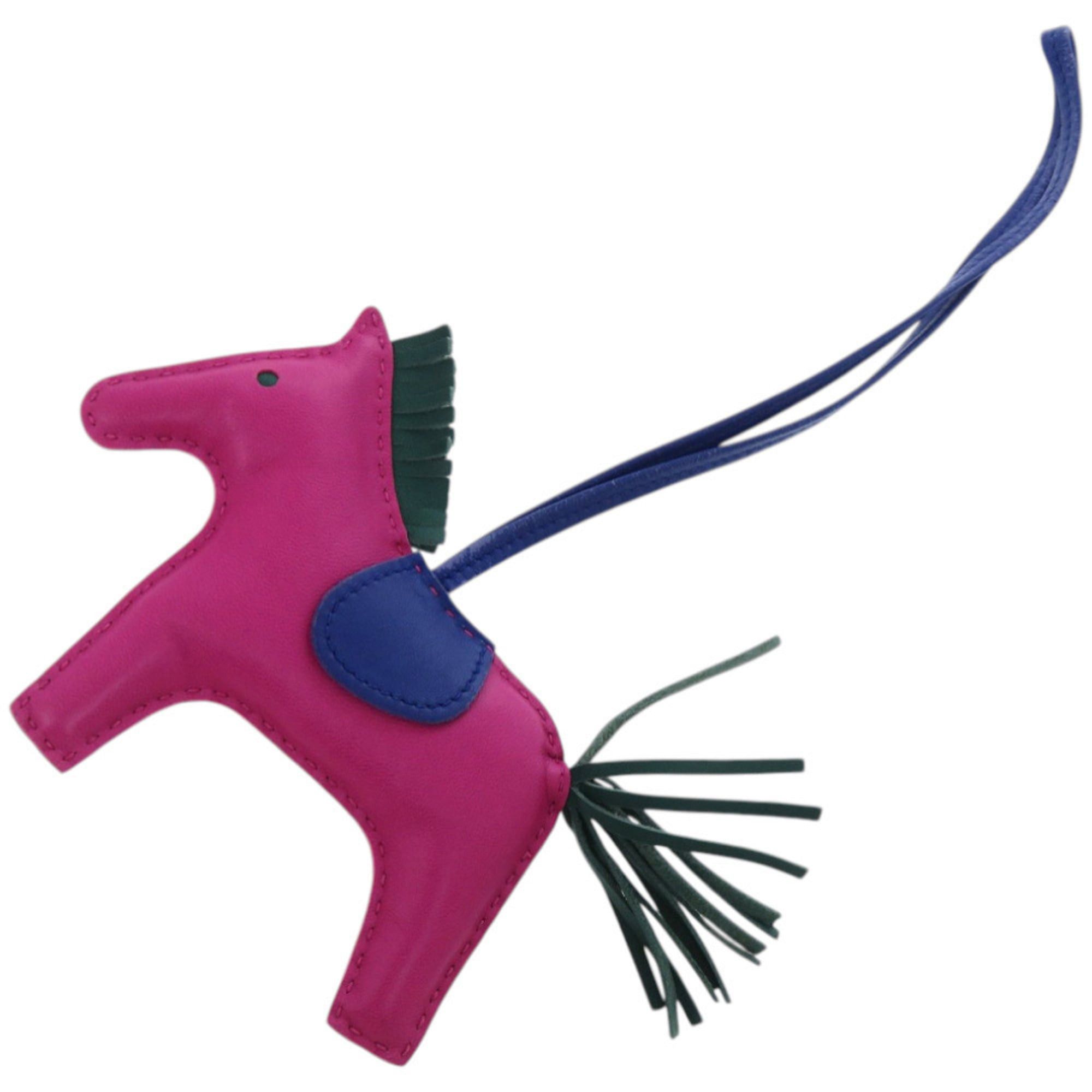 Hermes Hermes Hermès Rodeo MM Bag Charm, Anjo Miro, Rose Purple, A Stamp, Purple Keychain, 1508 Size ONE SIZE - 1 Thumbnail