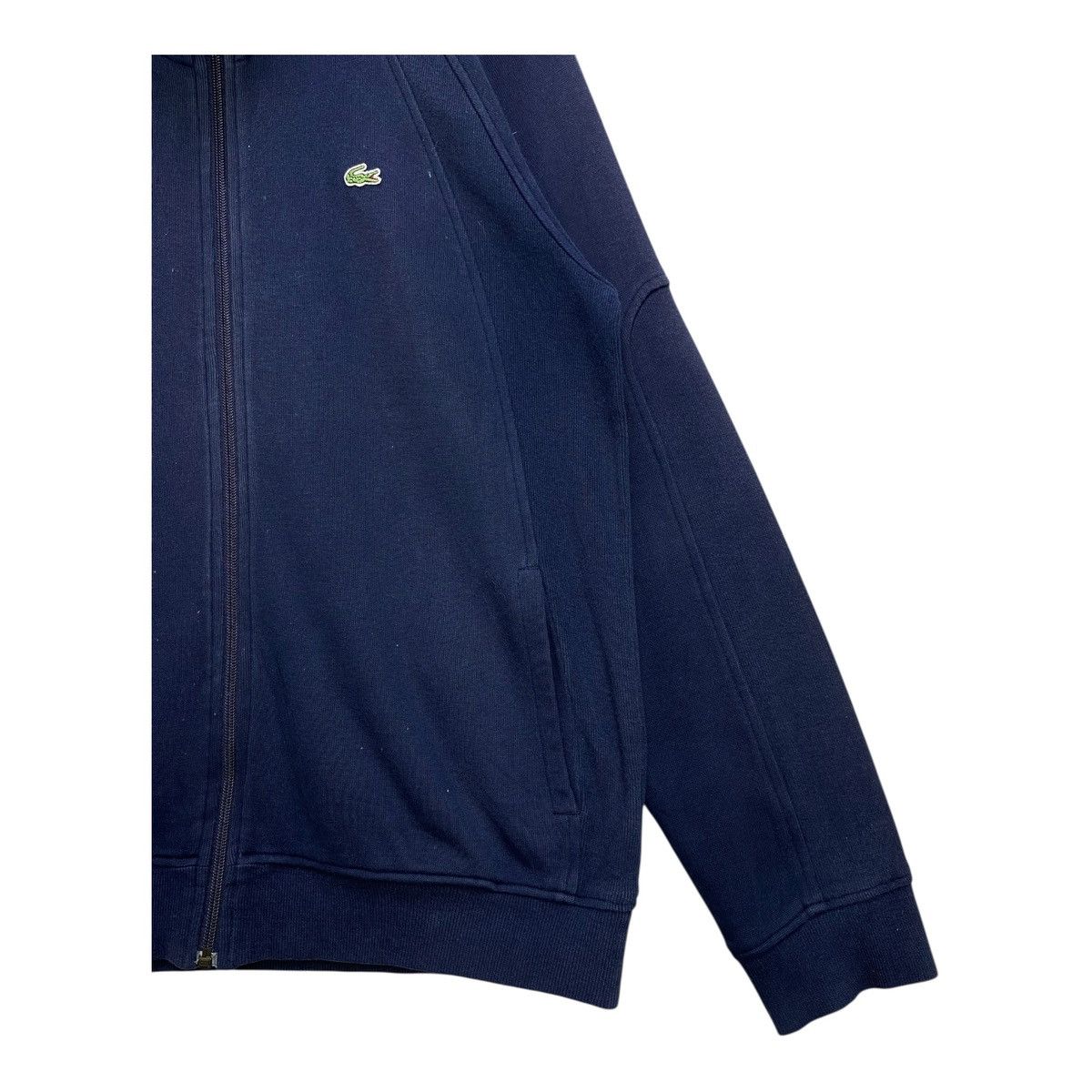 Lacoste Vintage Lacoste Zip Up Track Jacket Navy Blue Size 4 M Size US M / EU 48-50 / 2 - 4 Thumbnail