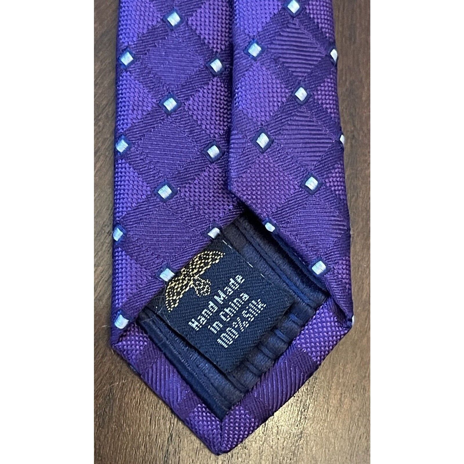 Other Eagle Purple Hand Made 100% Silk Made In China Size ONE SIZE - 7 Thumbnail