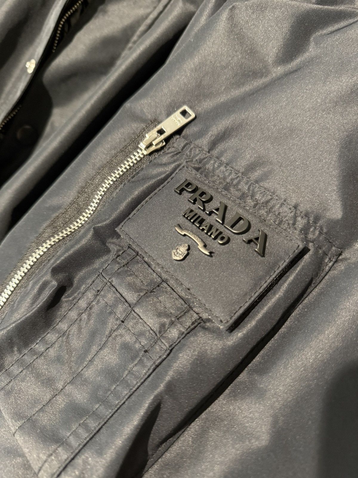 Prada Prada Technical Fabric Down Coat RRP £3,050 Size US M / EU 48-50 / 2 - 4 Thumbnail