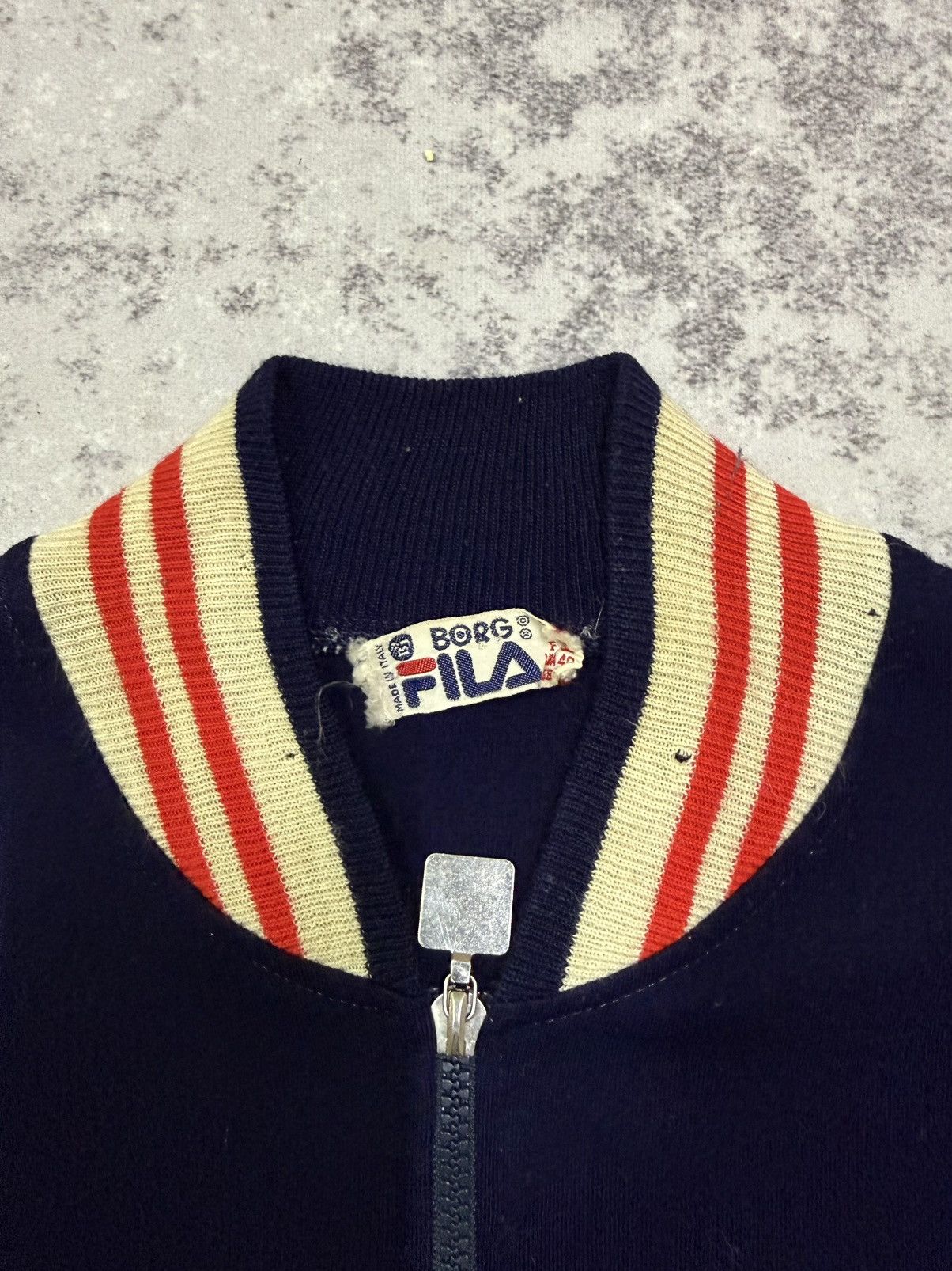 Fila 🔥Rare🔥Vintage 80s Fila Settanta Bjorn Borg track sweater Size US S / EU 44-46 / 1 - 7 Thumbnail