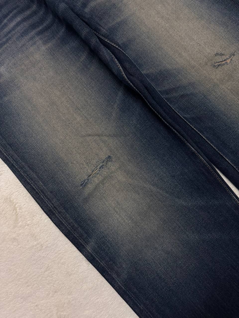 Edwin INSANE Edwin Rusty Mudwash Distress Dark Jean Made In Japan Size US 35 - 9 Thumbnail