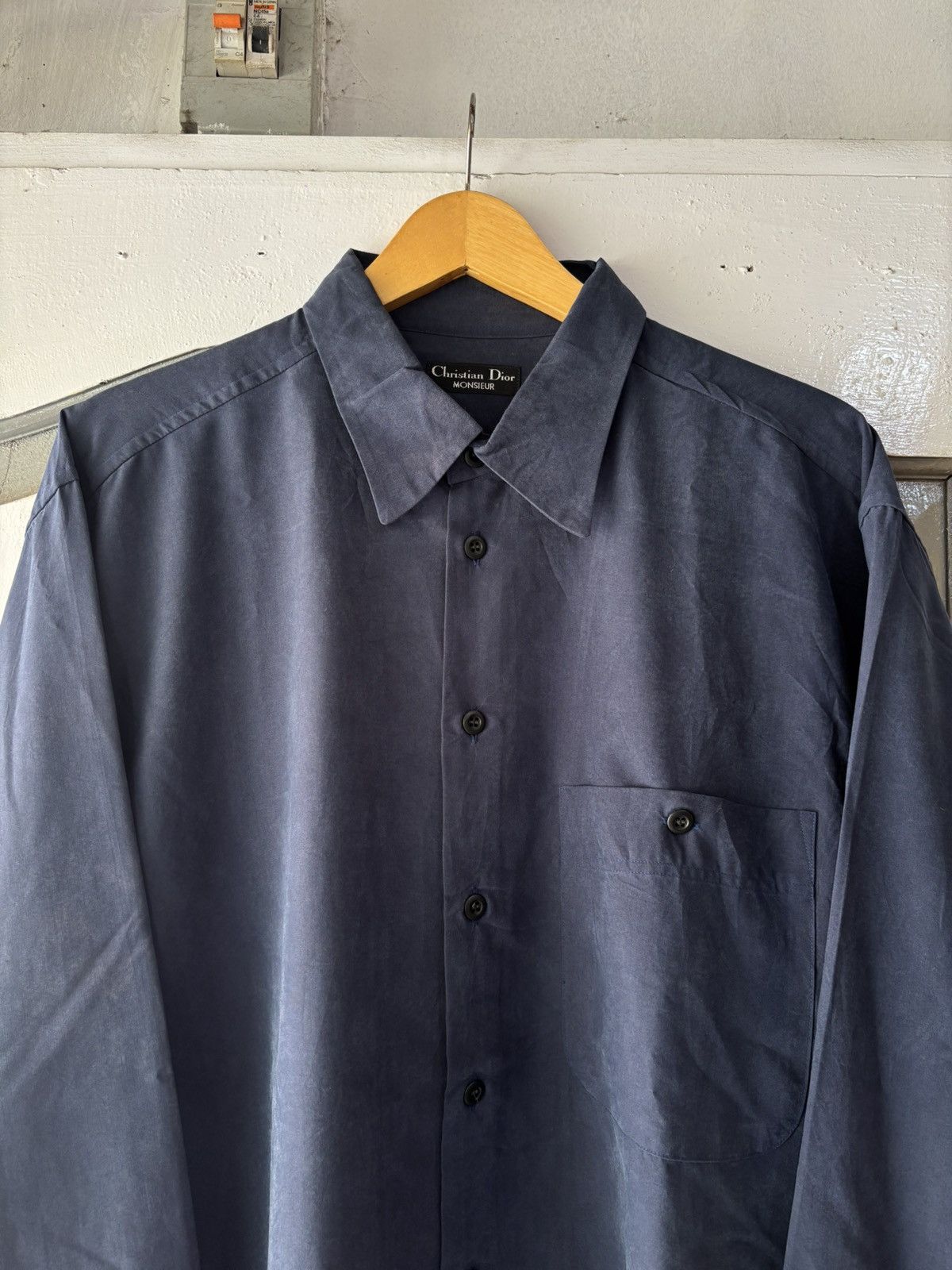 Christian Dior Monsieur Vintage Christian Dior Monsieur Shirts Size US XL / EU 56 / 4 - 2 Thumbnail
