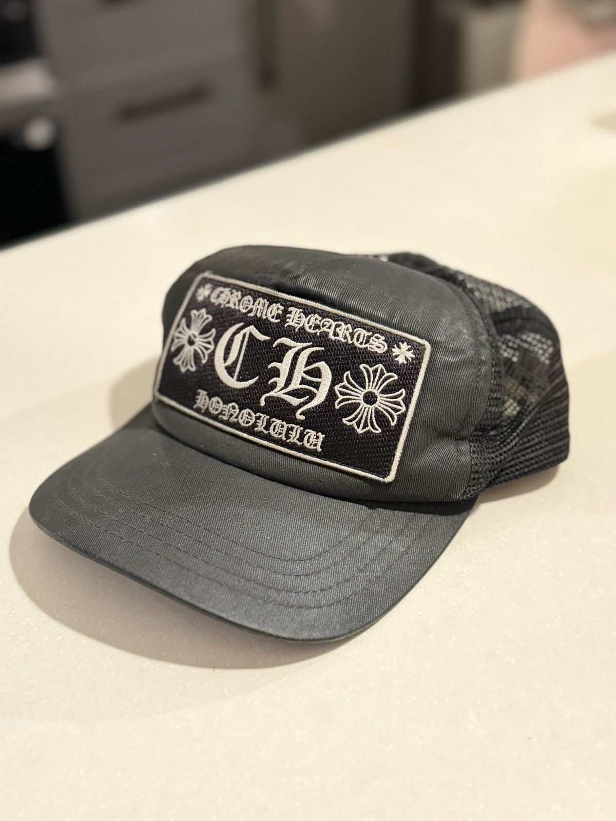 Chrome Hearts Chrome Hearts Honolulu Trucker Hat Size ONE SIZE - 3 Thumbnail