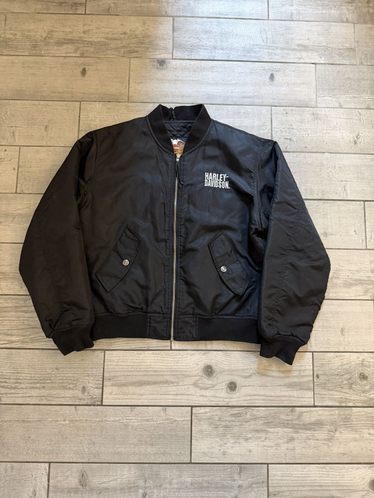 Harley Davidson Vintage Harley-Davidson bomber Size US L / EU 52-54 / 3 - 1 Thumbnail