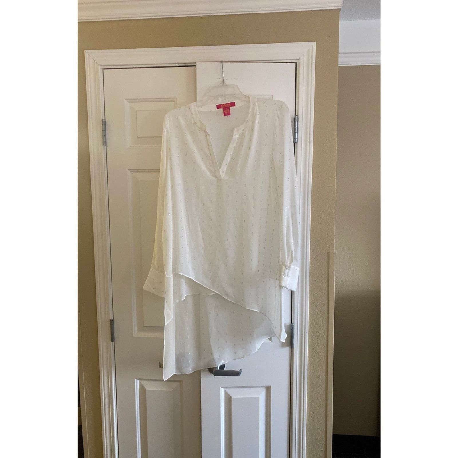 Other Sheer Blouse with Metalic Detail Size M / US 6-8 / IT 42-44 - 1 Thumbnail