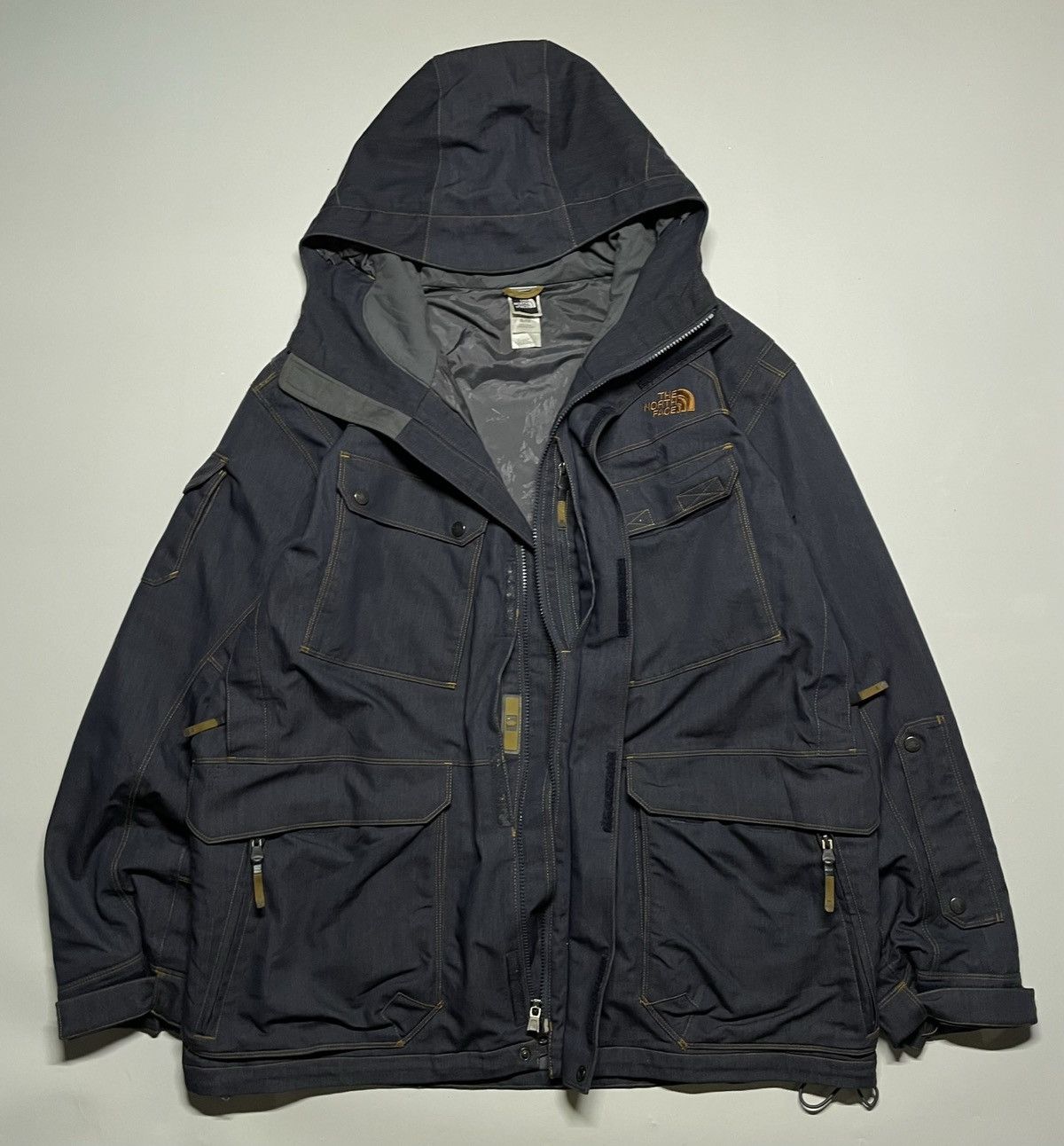 The North Face The North Face Hyvent Denim Outdoor gropcore jacket Size US XL / EU 56 / 4 - 5 Thumbnail