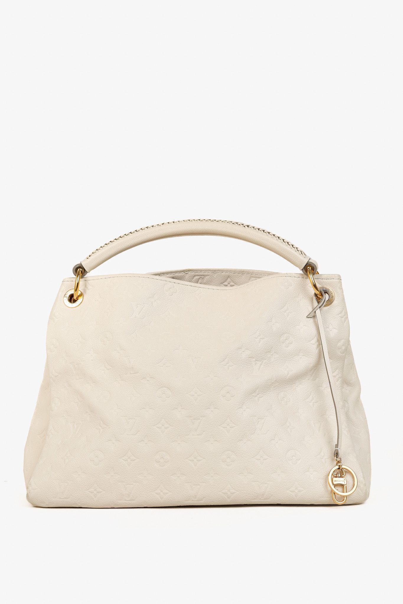 Louis Vuitton Louis Vuitton Artsy MM Creme Empreinte Leather Hobo Bag Size ONE SIZE - 1 Thumbnail