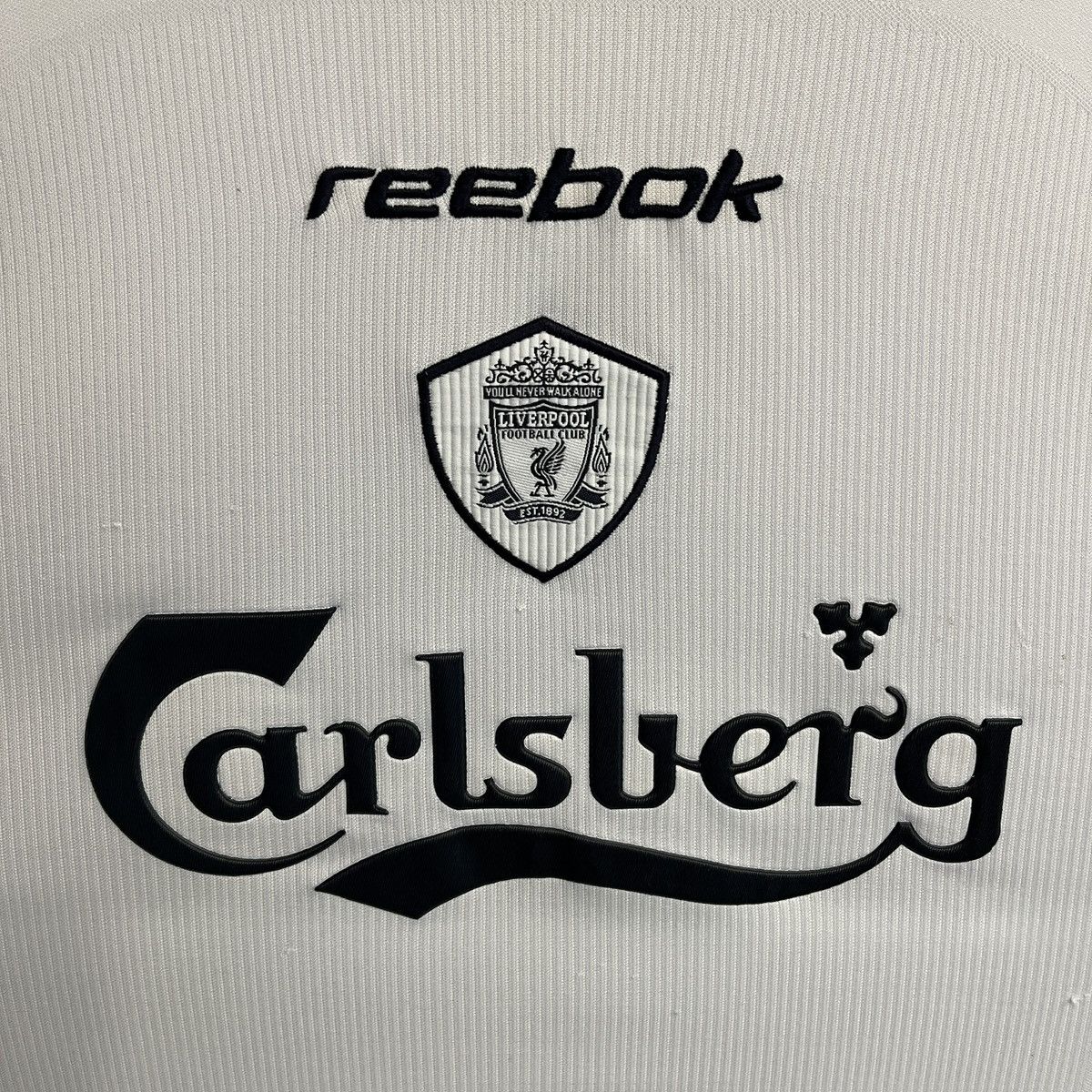 Reebok Vintage Liverpool 2001-02 Away Reebok Football Jersey Shirt Size US XXL / EU 58 / 5 - 5 Thumbnail