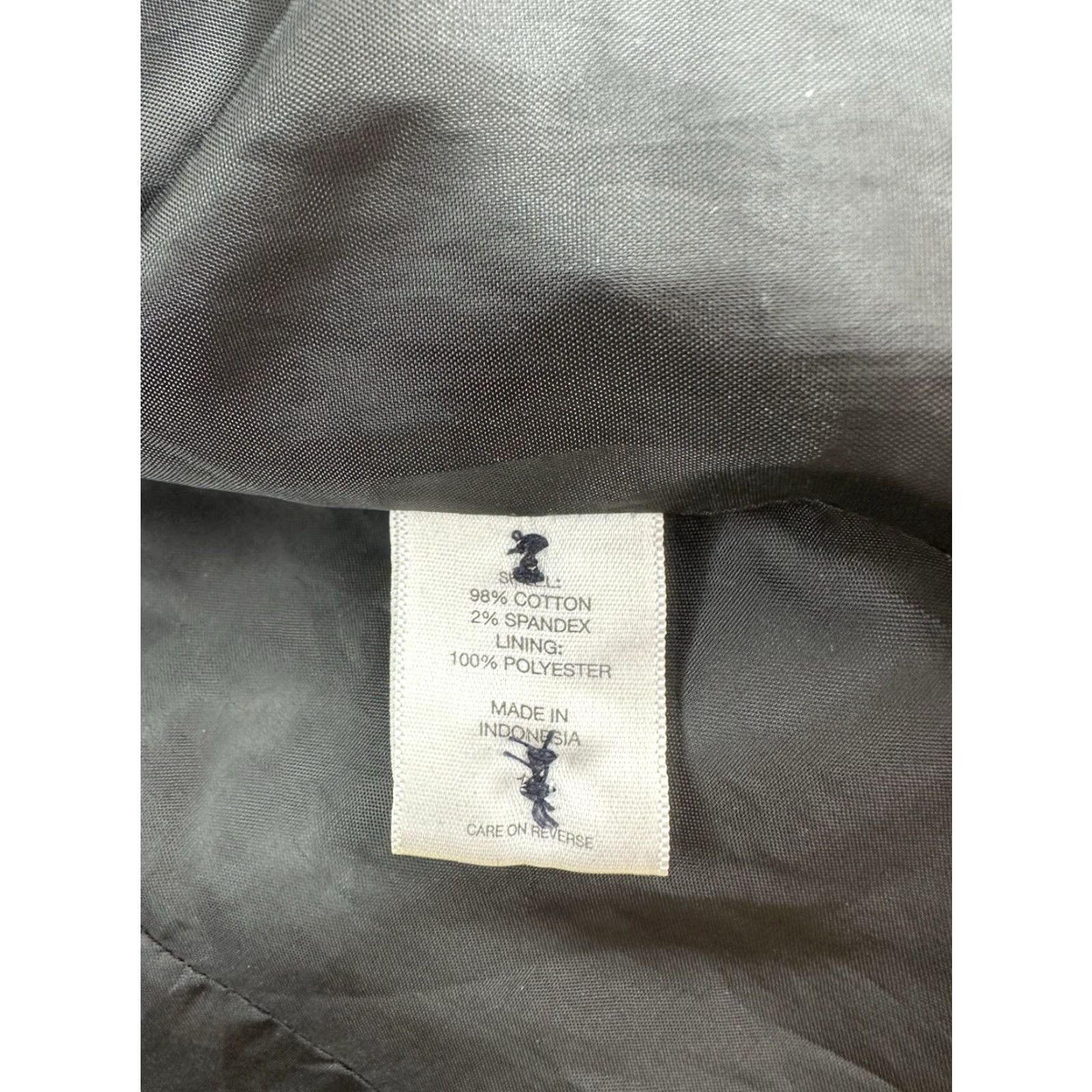 Vintage New York & Company Blazer Womens Size 10 Black Two Button Up Faux Velour Jacket Short Sleeve Long Sleeve Size L / US 10 / IT 46 - 6 Thumbnail