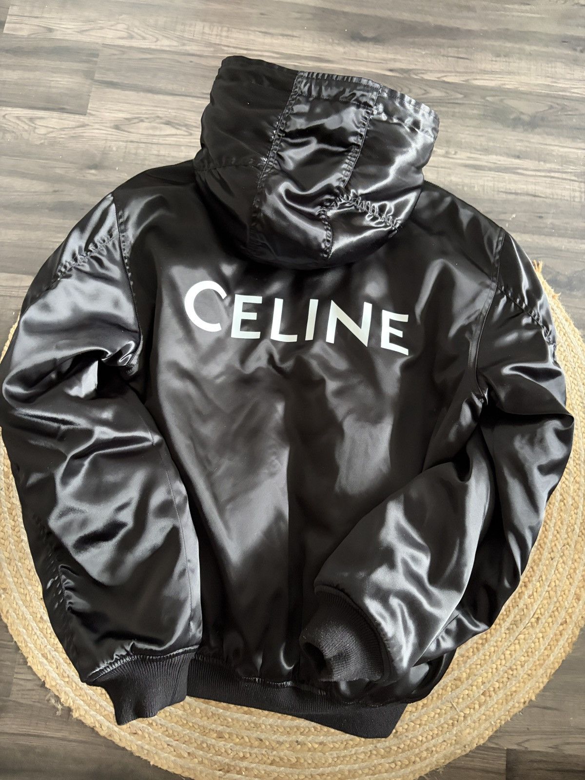 Celine Celine Hooded Bomber Jacket Size US M / EU 48-50 / 2 - 11 Thumbnail
