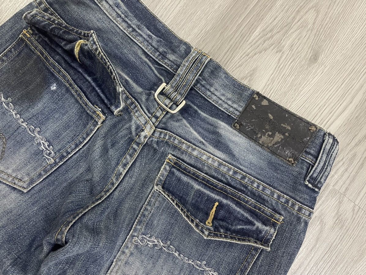 Seditionaries MIDAS BOOT CUT DISTRESSED DENIM Size 30" / US 8 / IT 44 - 8 Thumbnail