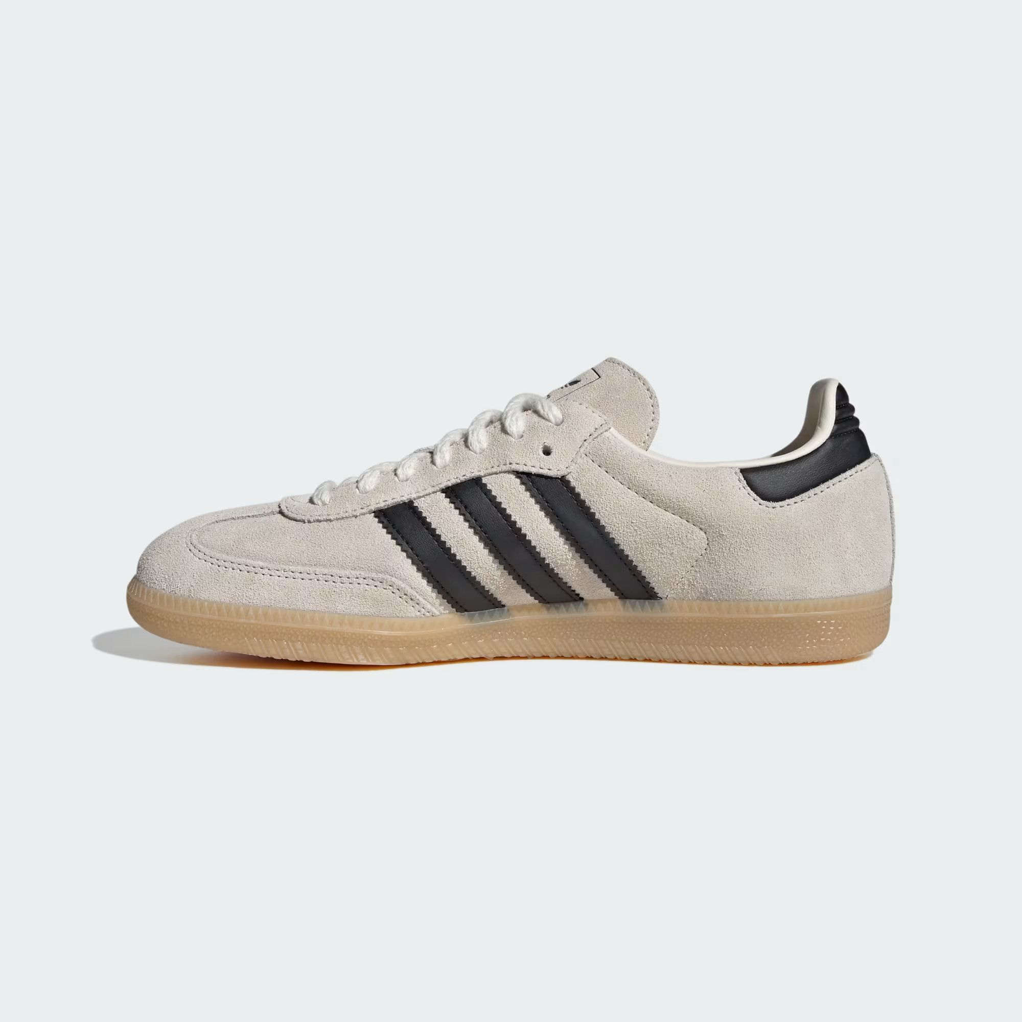Adidas o1mle0426 Unisex Samba Low-Top Sneakers in Chalk White/Black Size US 5.5 / EU 38 - 6 Thumbnail