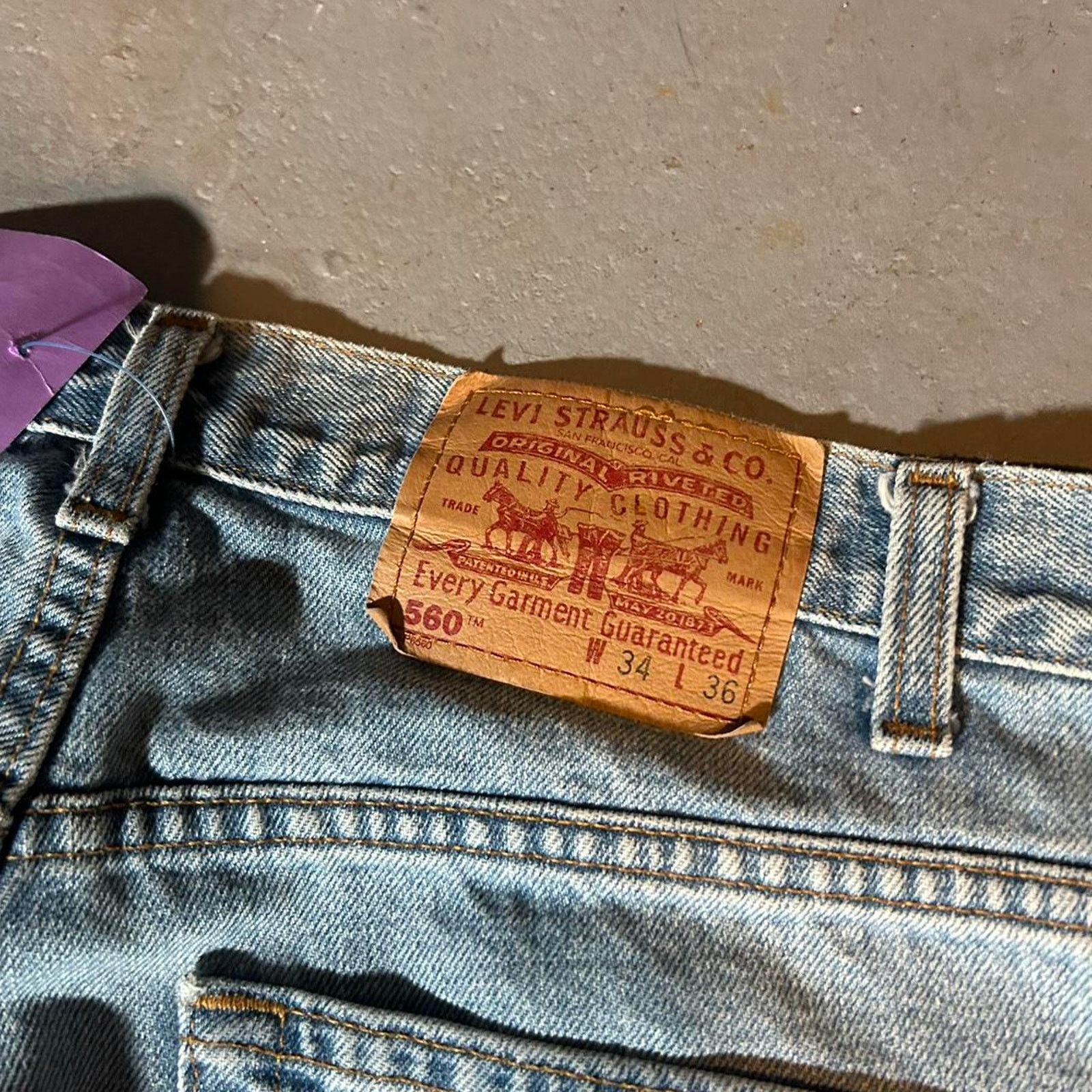 Levi's 90s levis 560 light Size US 34 / EU 50 - 8 Thumbnail
