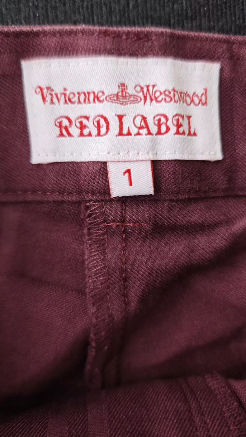 Vivienne Westwood Vivienne Westwood sizeM Meizi checkered pattern deformed tr Size 28" / US 6 / IT 42 - 5 Thumbnail