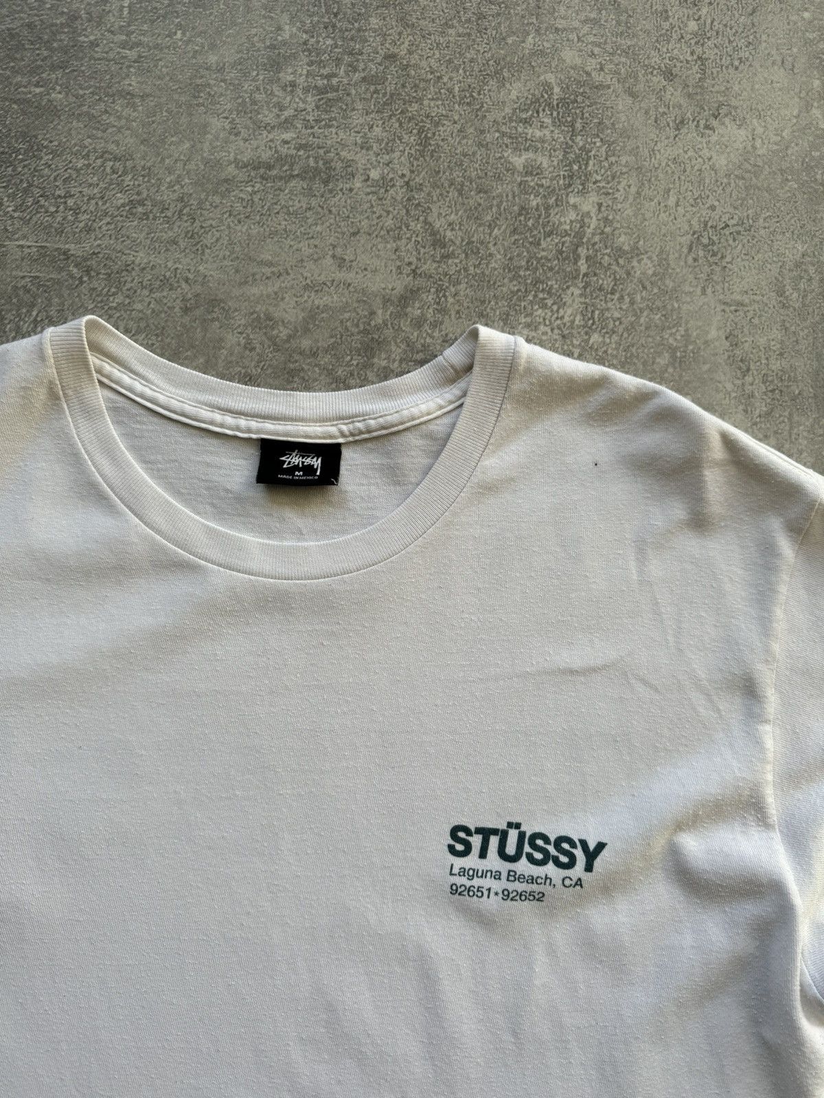 Streetwear × Stussy × Vintage STUSSY LAGUNA BEACH T-SHIRT