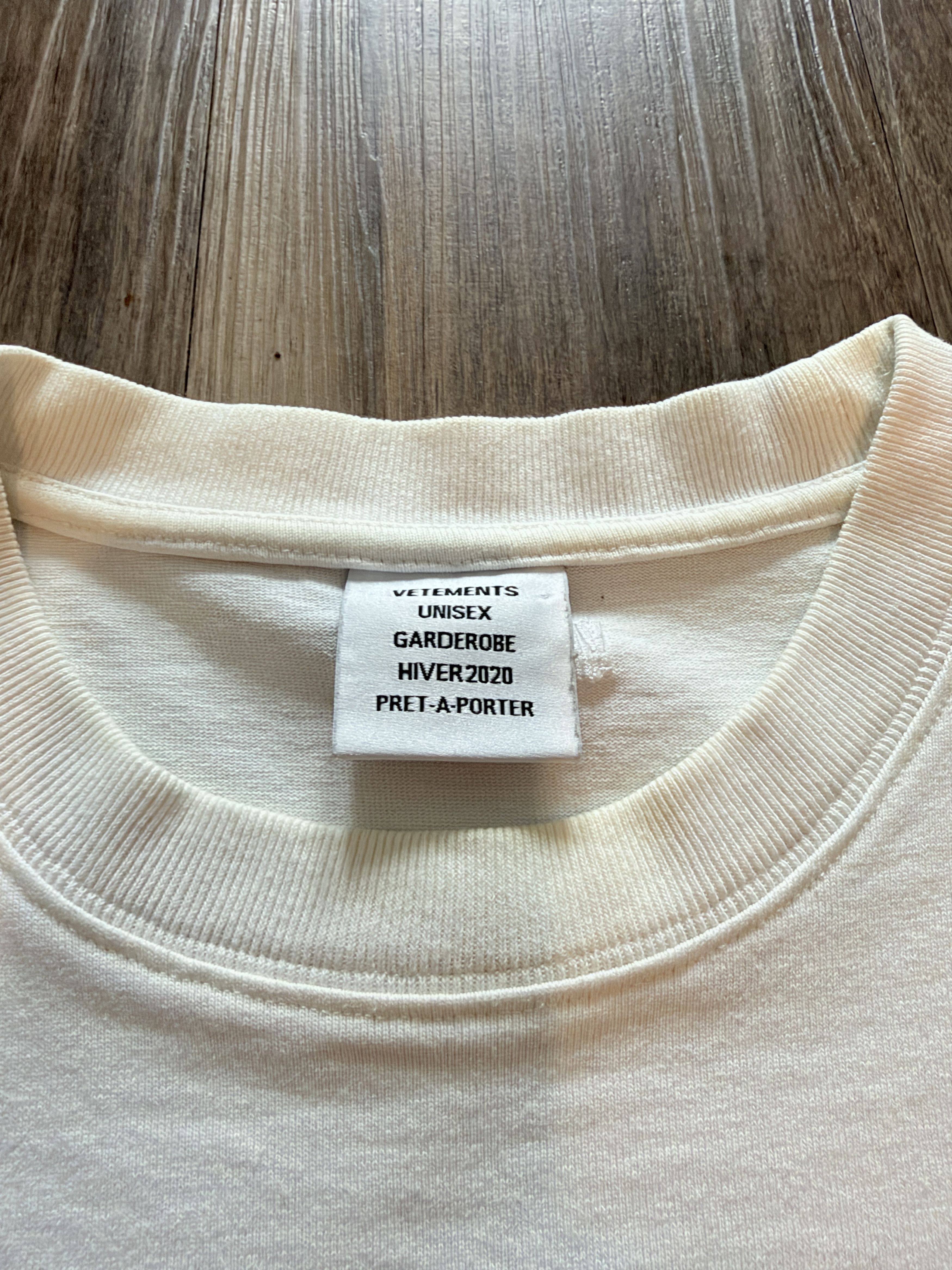 Vetements Marianas Web Deep Web Paradise Heavyweight Tee Size US M / EU 48-50 / 2 - 6 Thumbnail