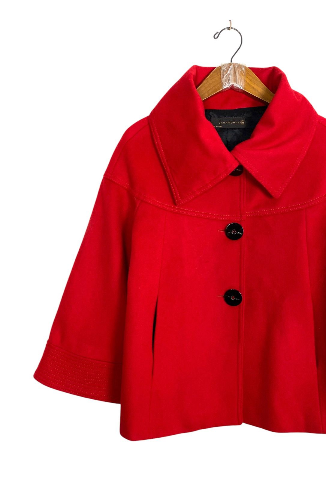 Zara Rare‼️ Zara Woman Wool Coat Made in Spain Size M / US 6-8 / IT 42-44 - 2 Thumbnail