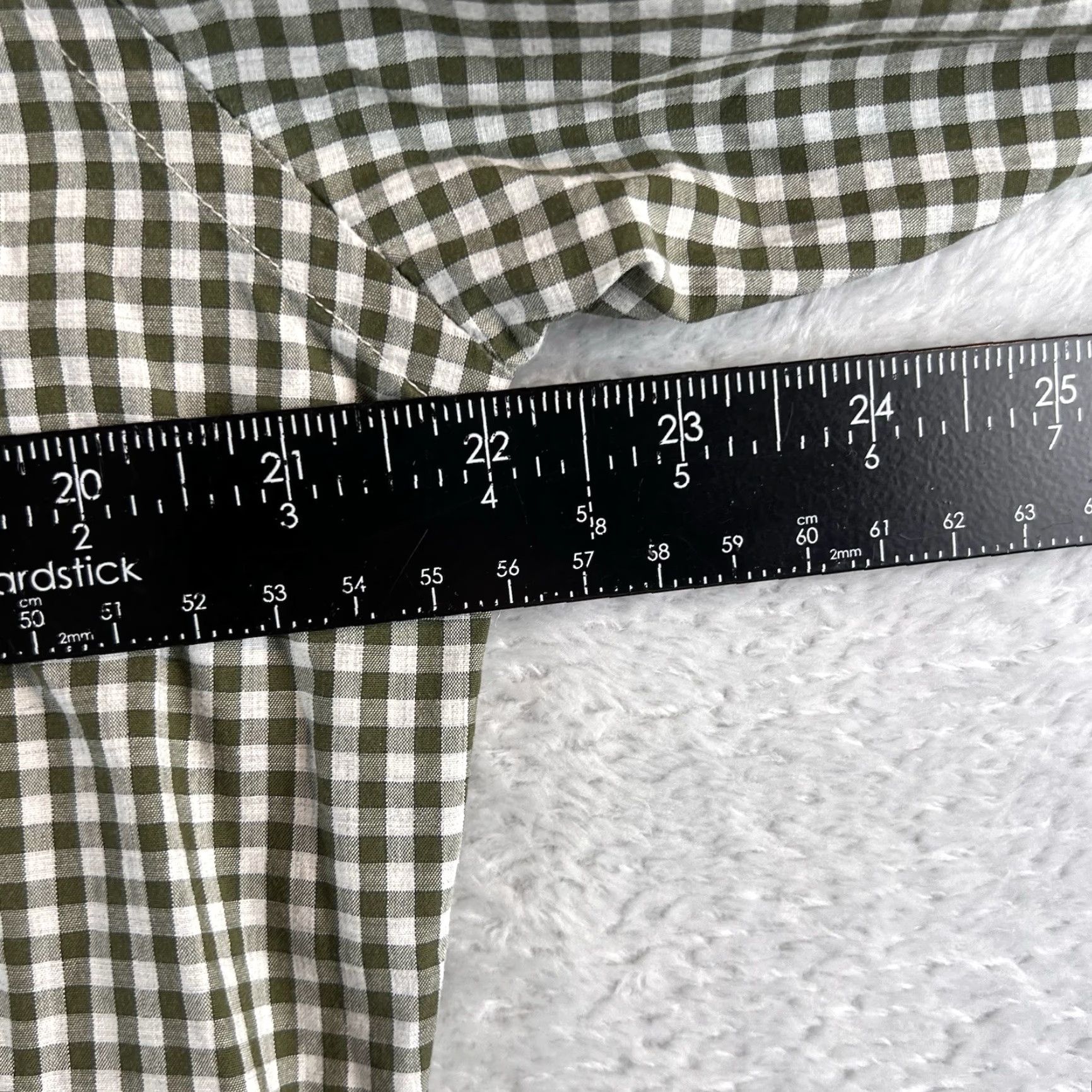 Peter Millar Peter Millar Mens Plaid Button-Up Shirt M Green Gingham Long Sleeve Preppy Mens Size US M / EU 48-50 / 2 - 5 Thumbnail